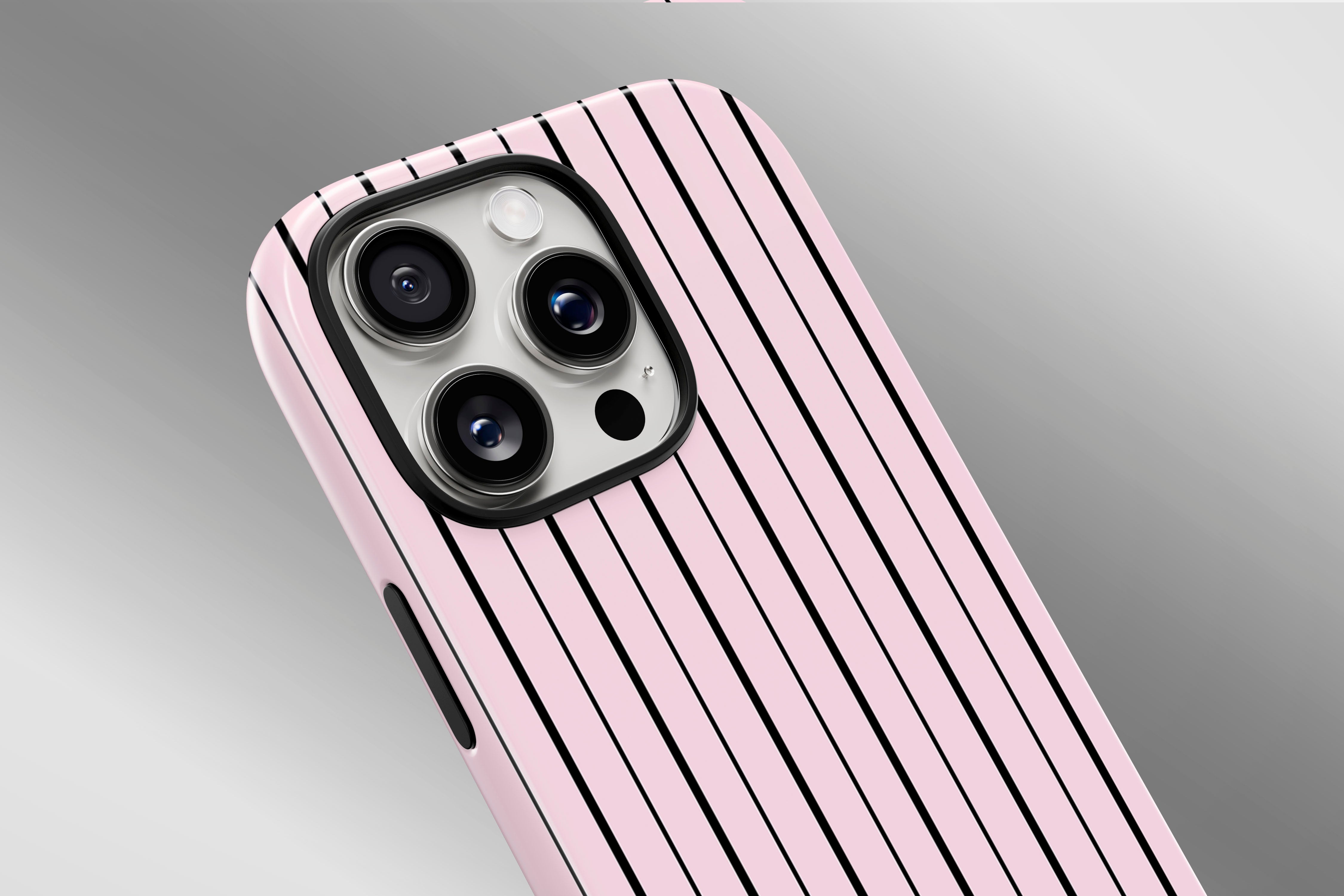 A close up image of a phone case featuring our Pillow Talk design