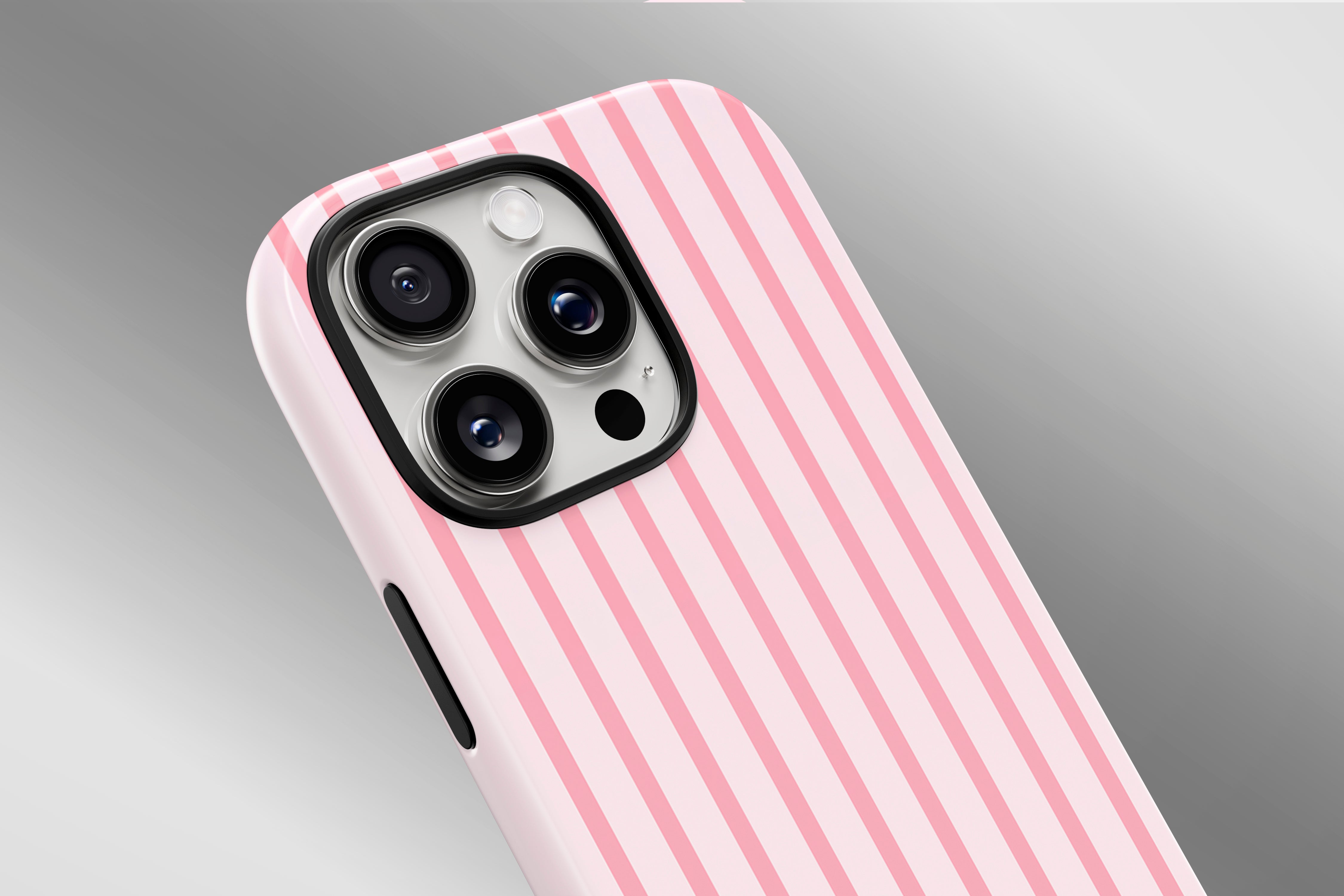 A close up image of a phone case featuring our Sleepover design
