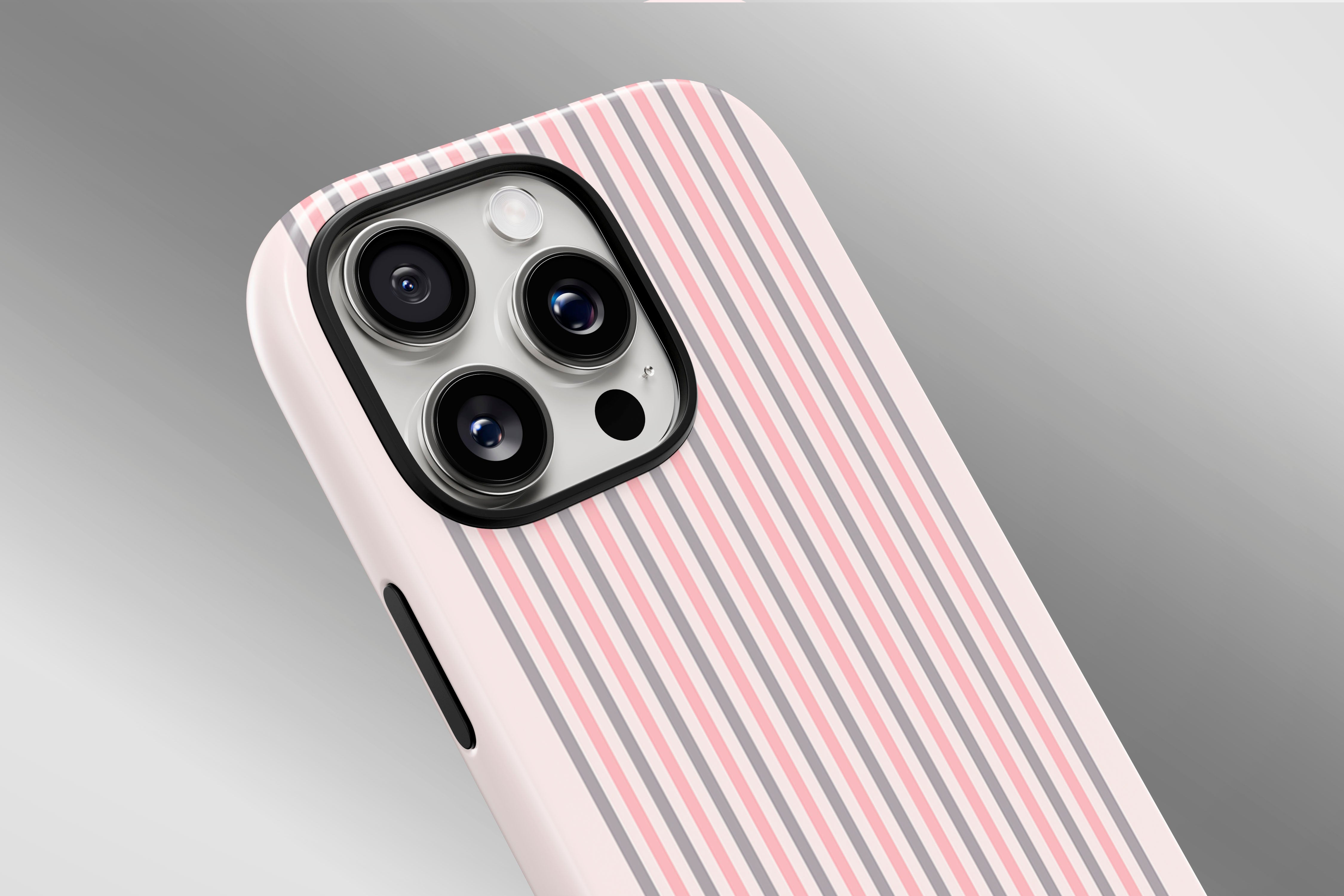 A close up image of a phone case featuring our Slumber Party design