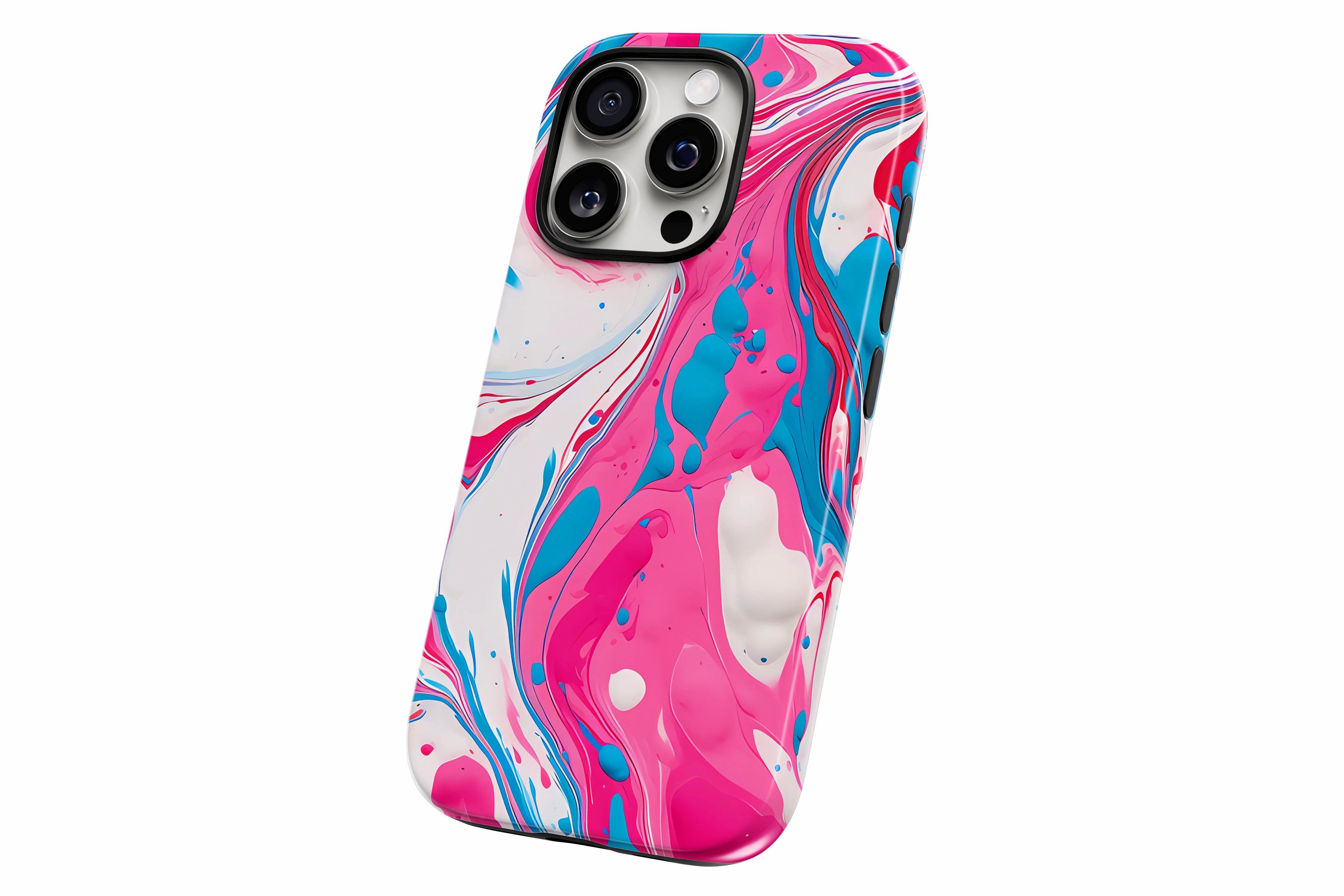 Another product image featuring our Splash Down design showing the product from a slight side angle on a white background