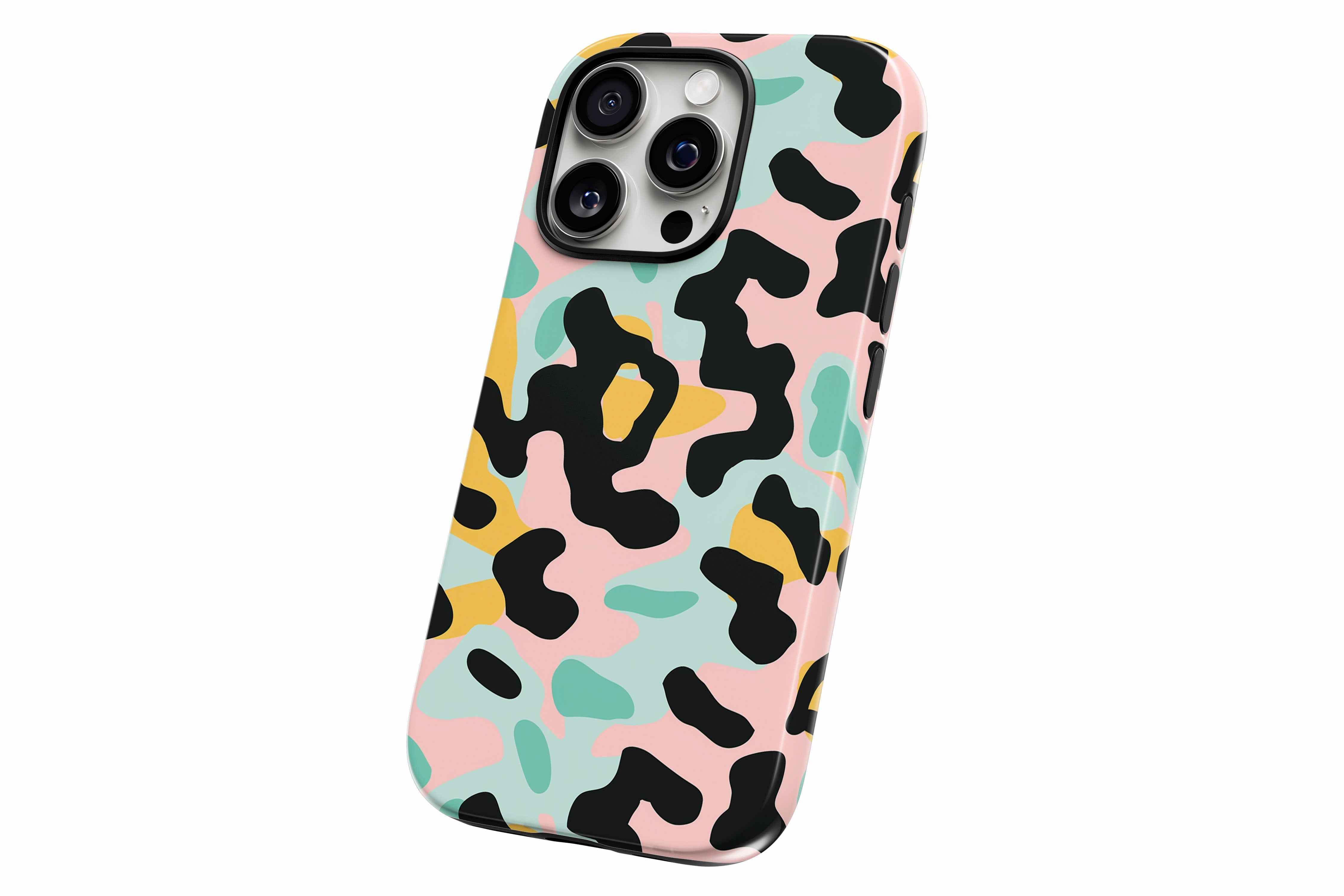 Another product image featuring our 80S Camo Cool design showing the product from a slight side angle on a white background