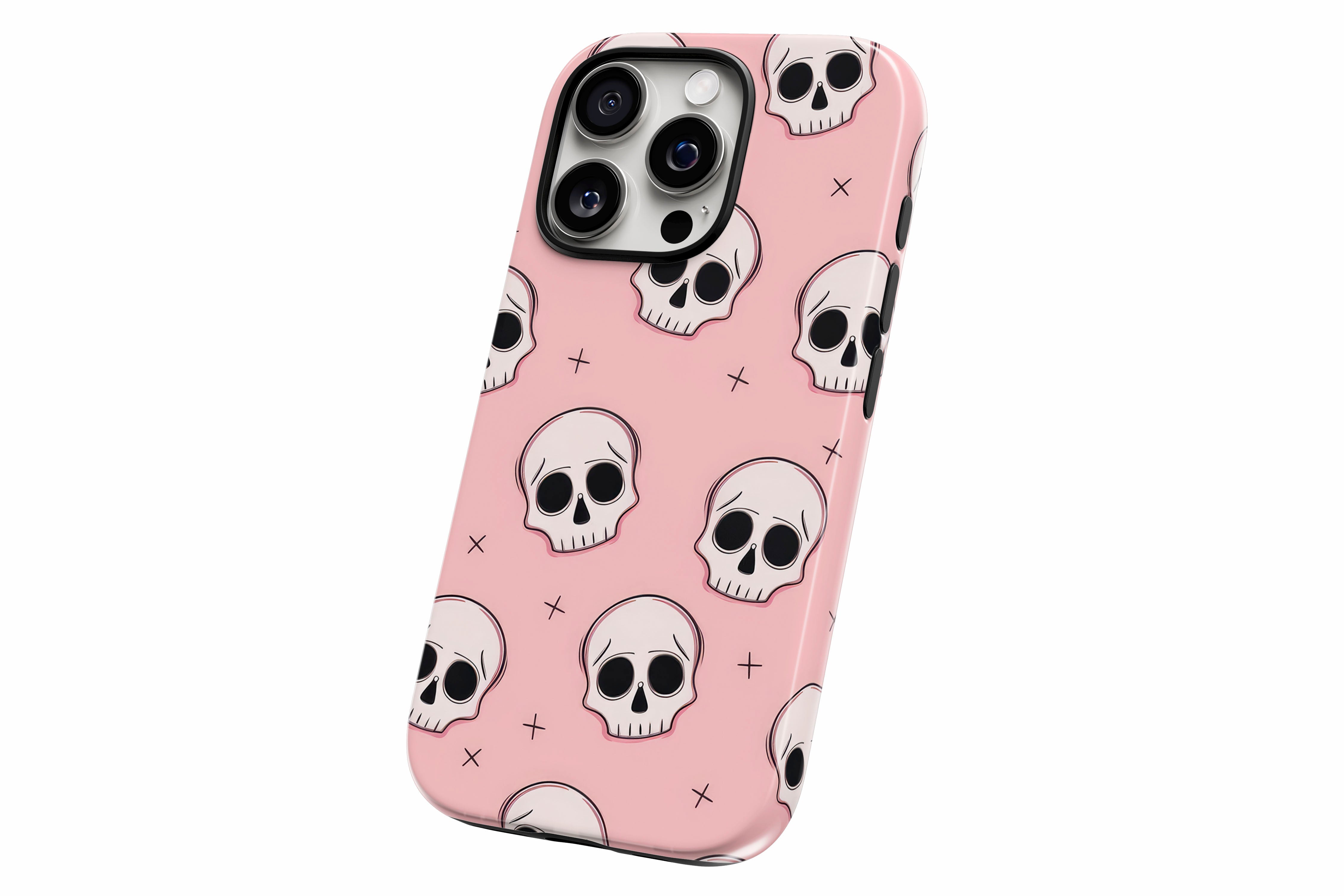 Another product image featuring our Skulls design showing the product from a slight side angle on a white background