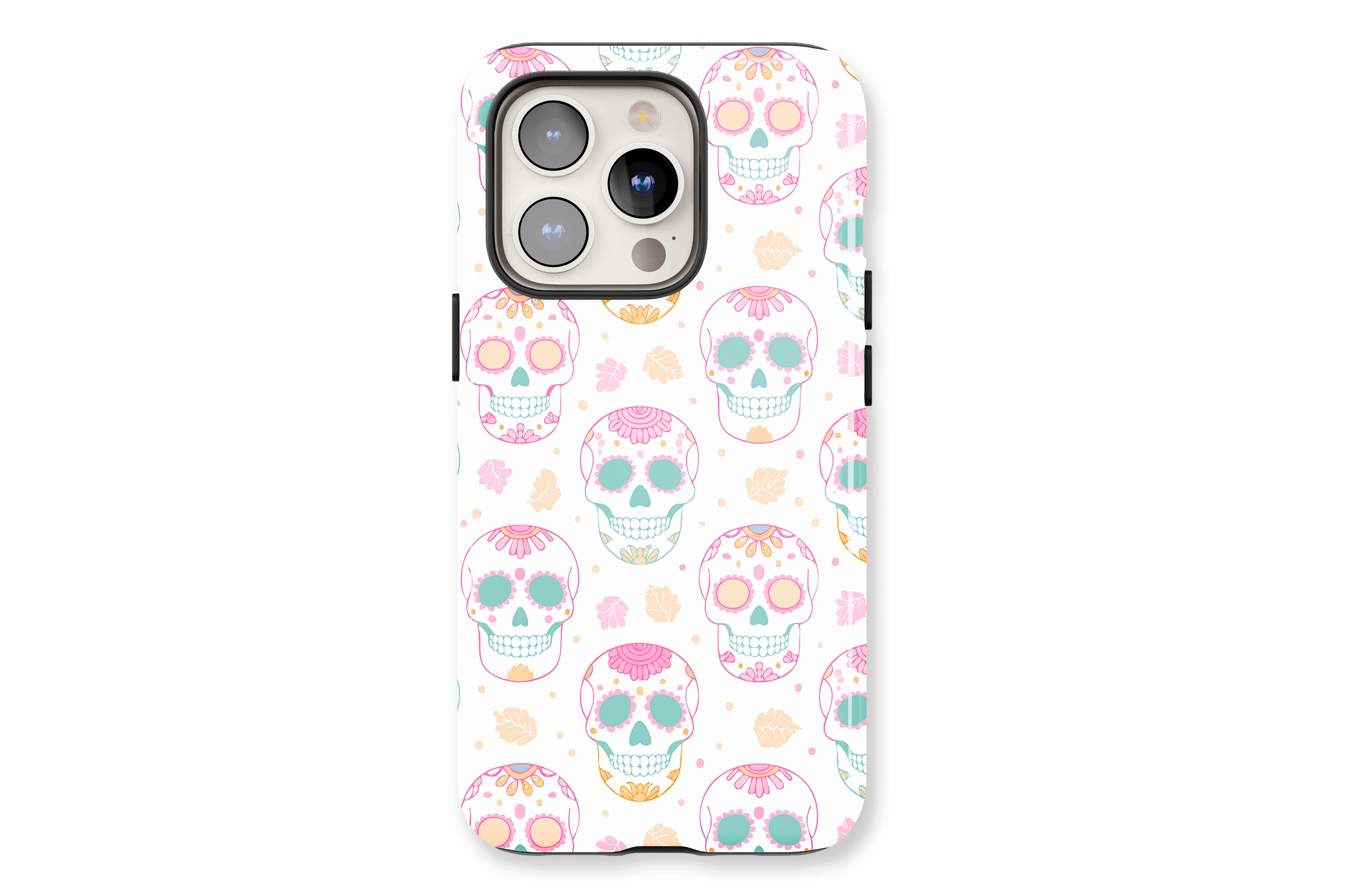 The main product image featuring our Sugar Skull design showing a front facing view of the product on a white background