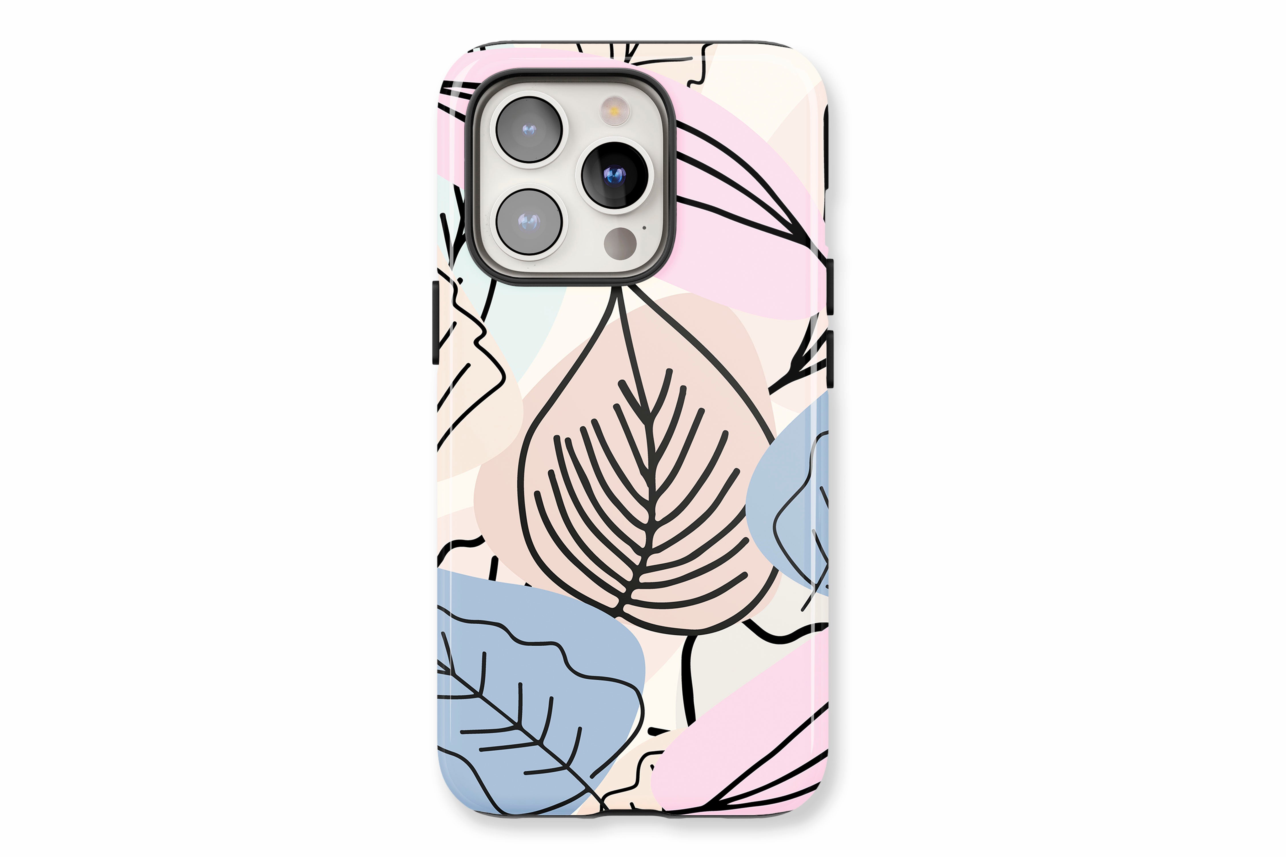 The main product image featuring our Abstract Leaves design showing a front facing view of the product on a white background