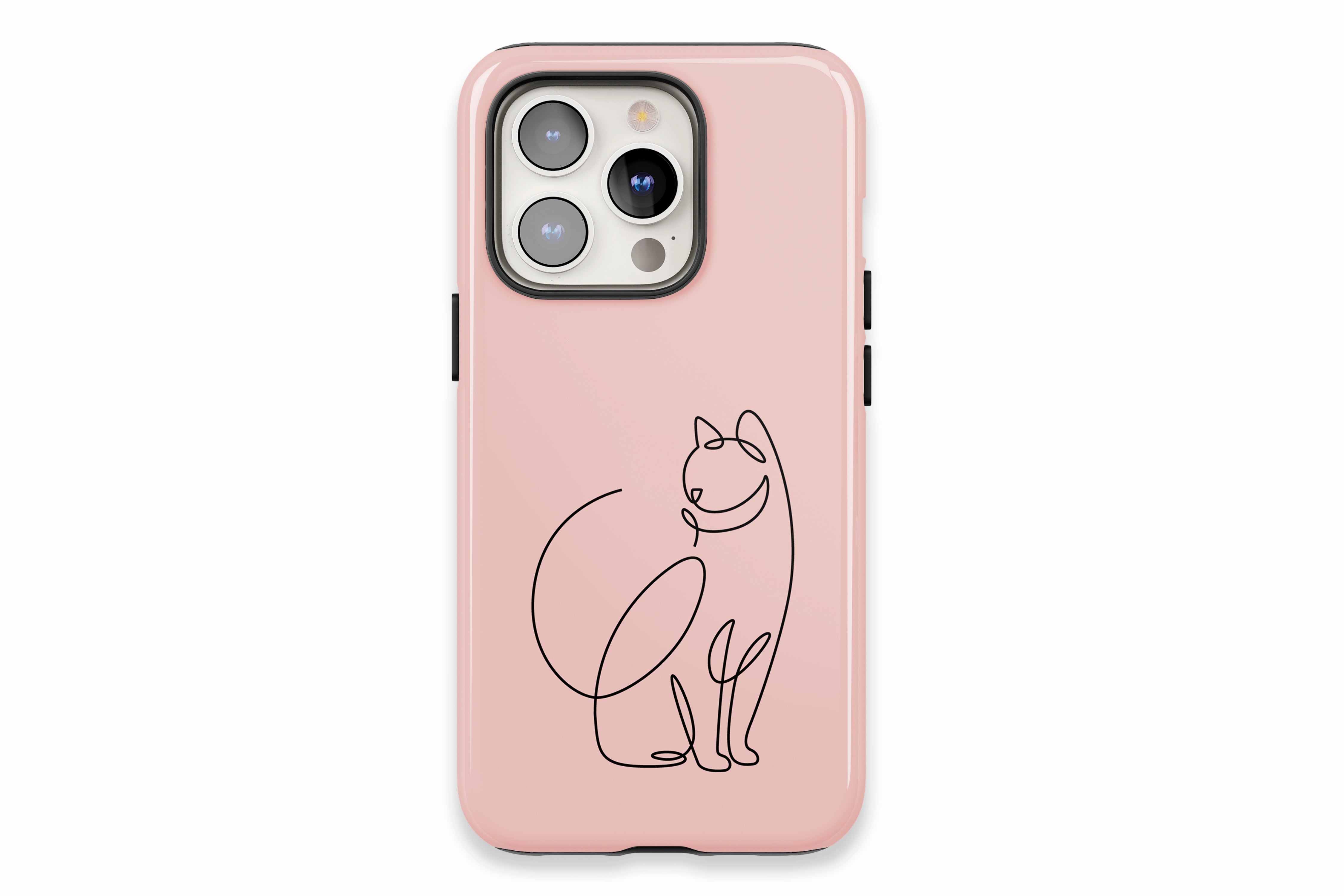 The main product image featuring our Artful Cat  design showing a front facing view of the product on a white background
