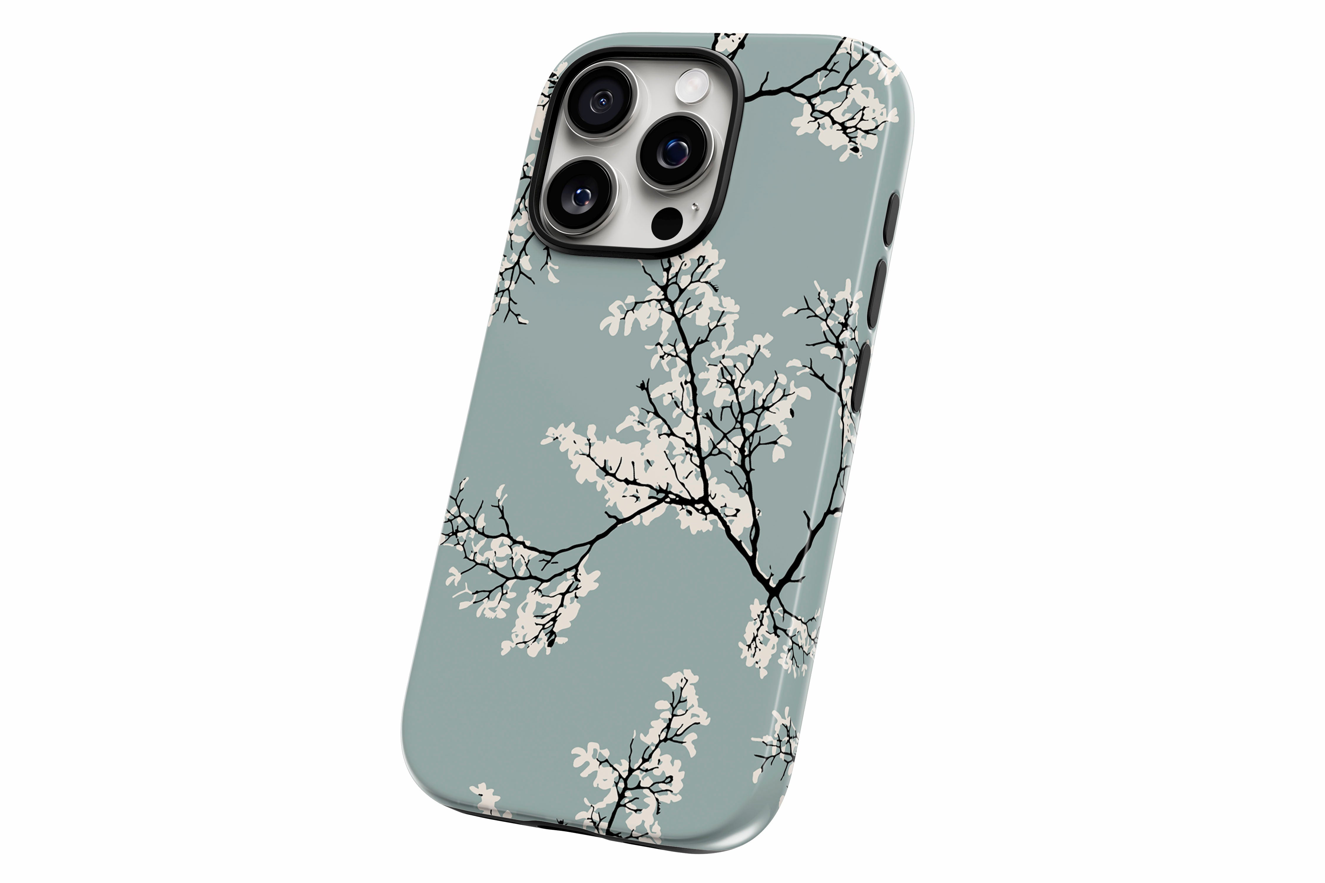 Another product image featuring our Blossom design showing the product from a slight side angle on a white background