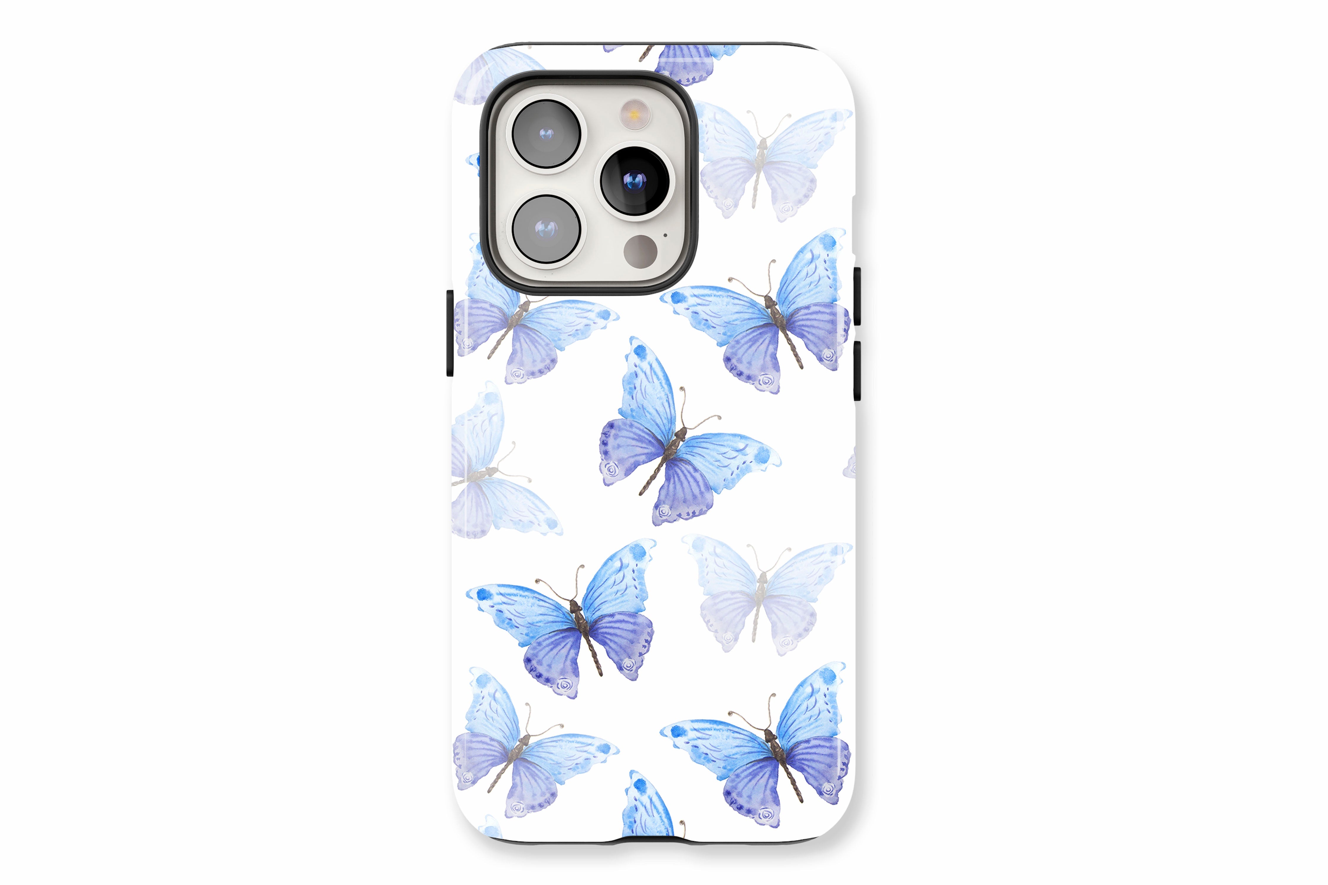 The main product image featuring our Blue Butterfly design showing a front facing view of the product on a white background