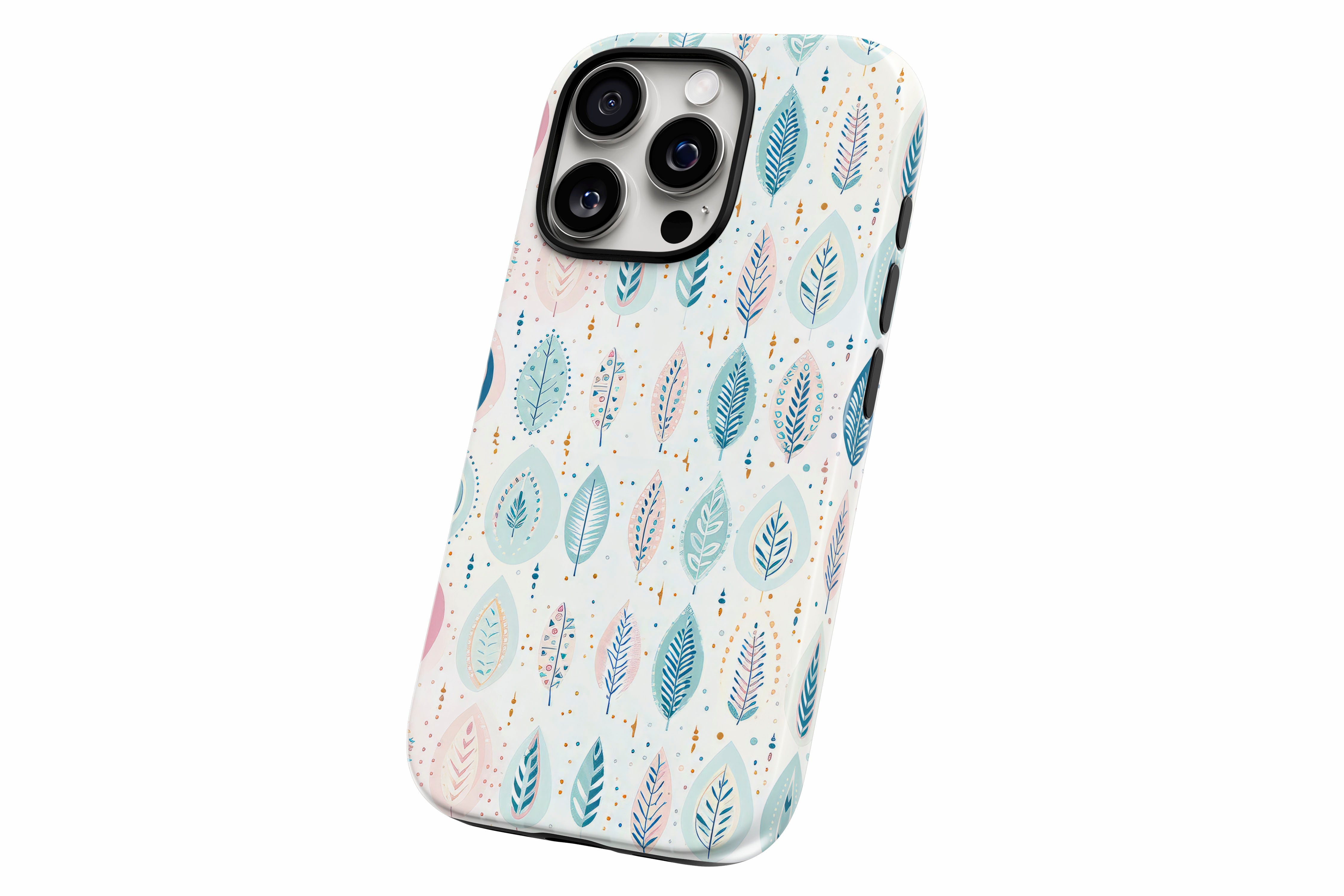 Another product image featuring our Bohemian Leaf design showing the product from a slight side angle on a white background