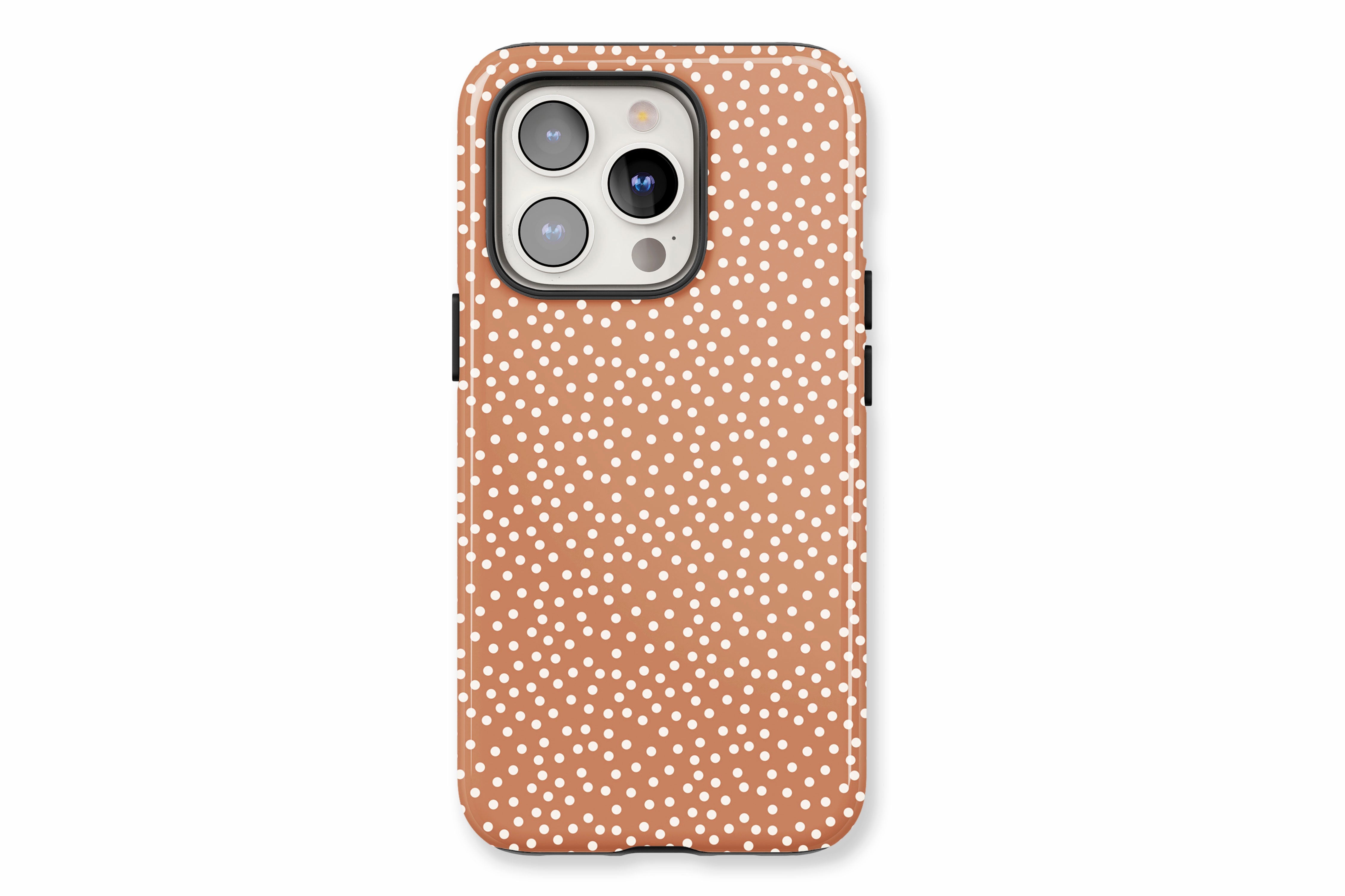The main product image featuring our Caramel Dot design showing a front facing view of the product on a white background