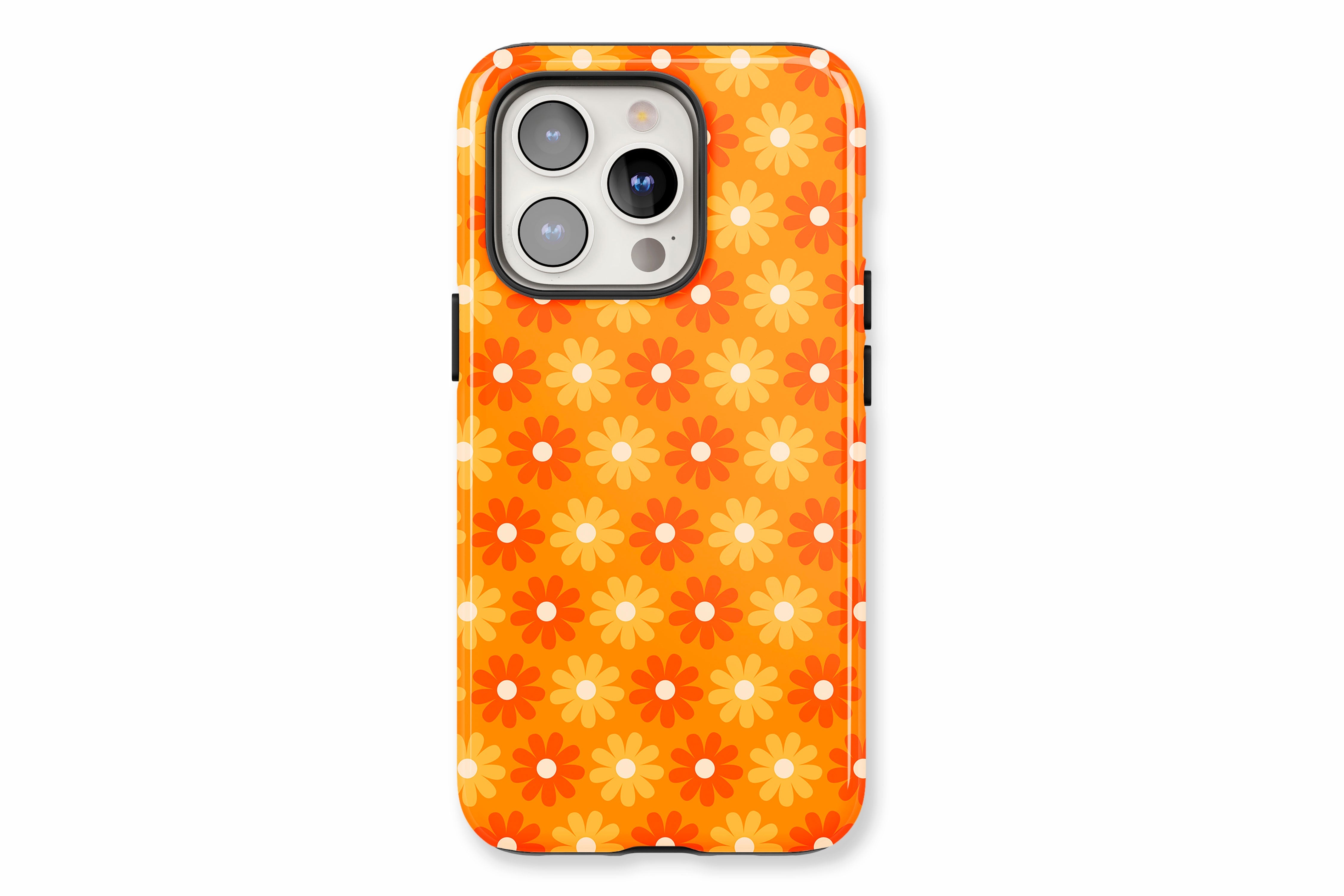 The main product image featuring our Flaming Daisy design showing a front facing view of the product on a white background