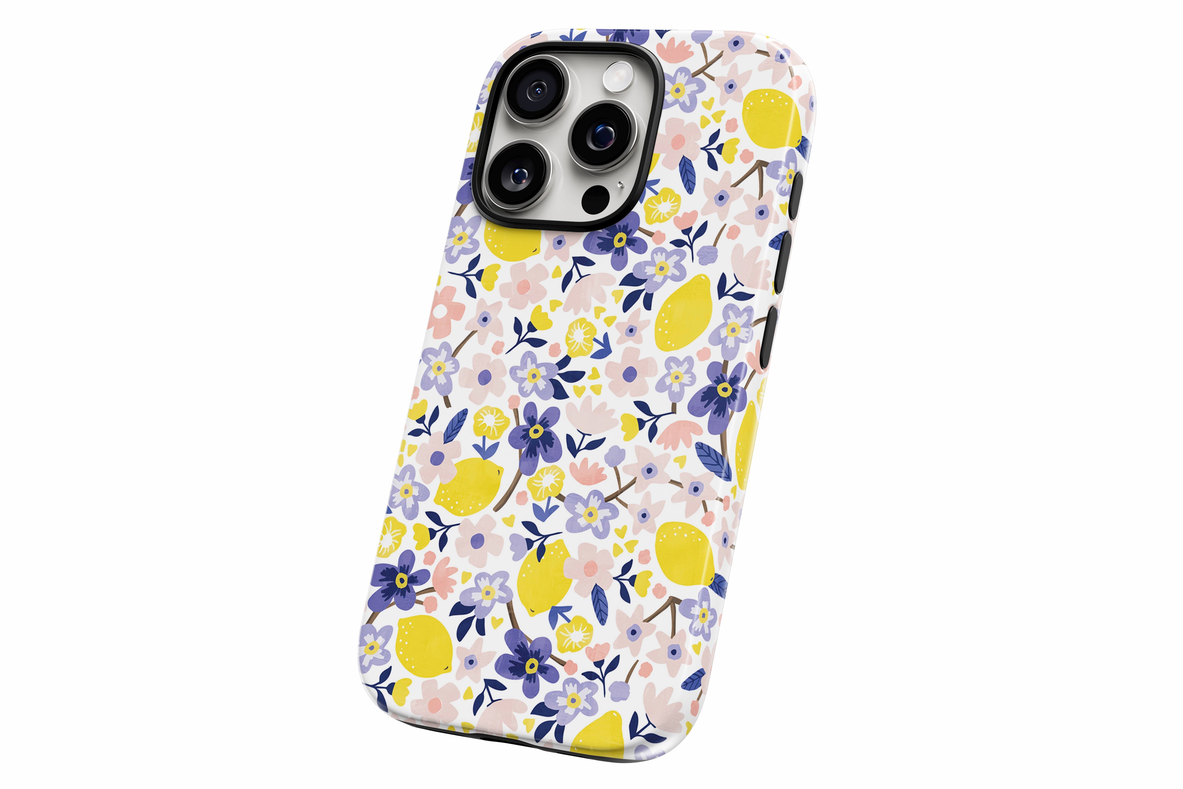 Another product image featuring our Flora Lemon design showing the product from a slight side angle on a white background
