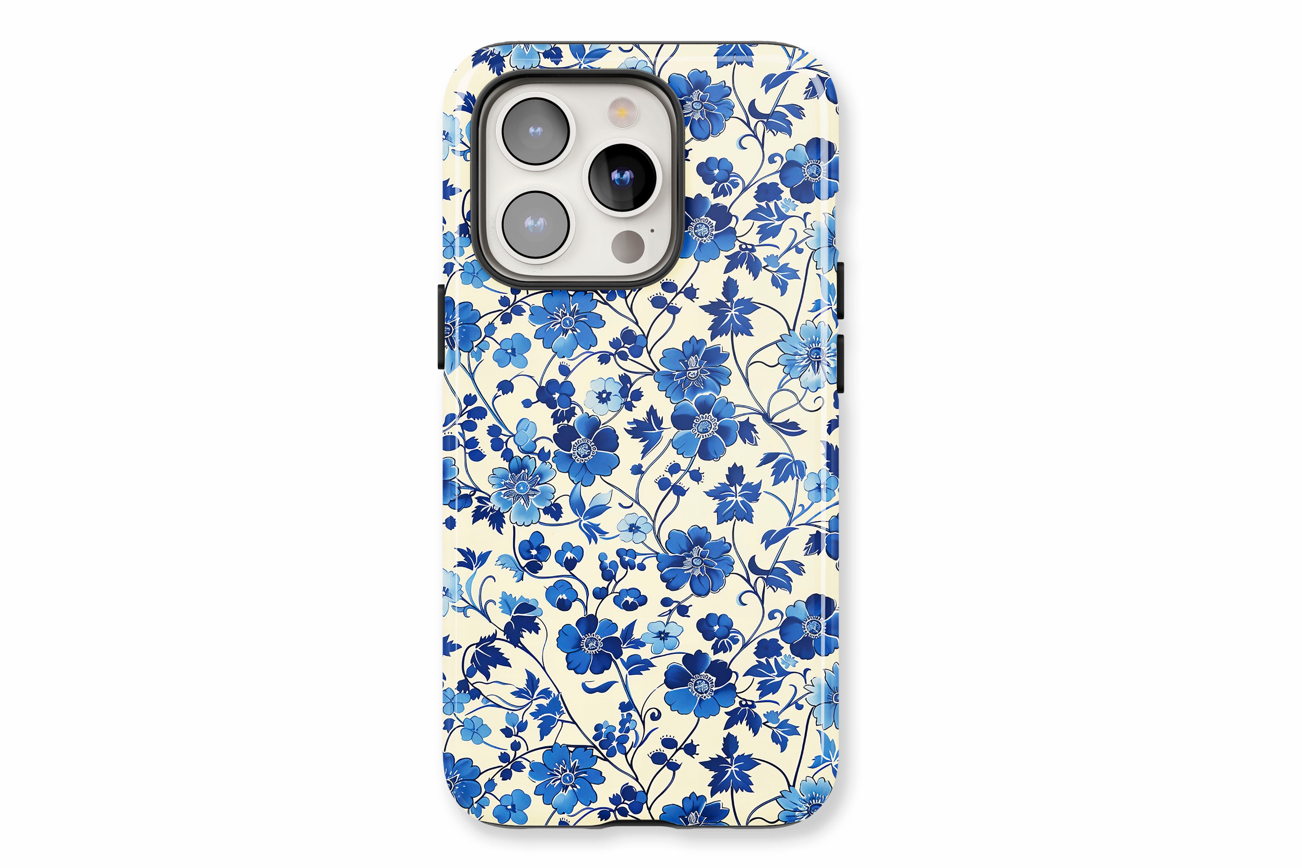 The main product image featuring our Floral Blues design showing a front facing view of the product on a white background