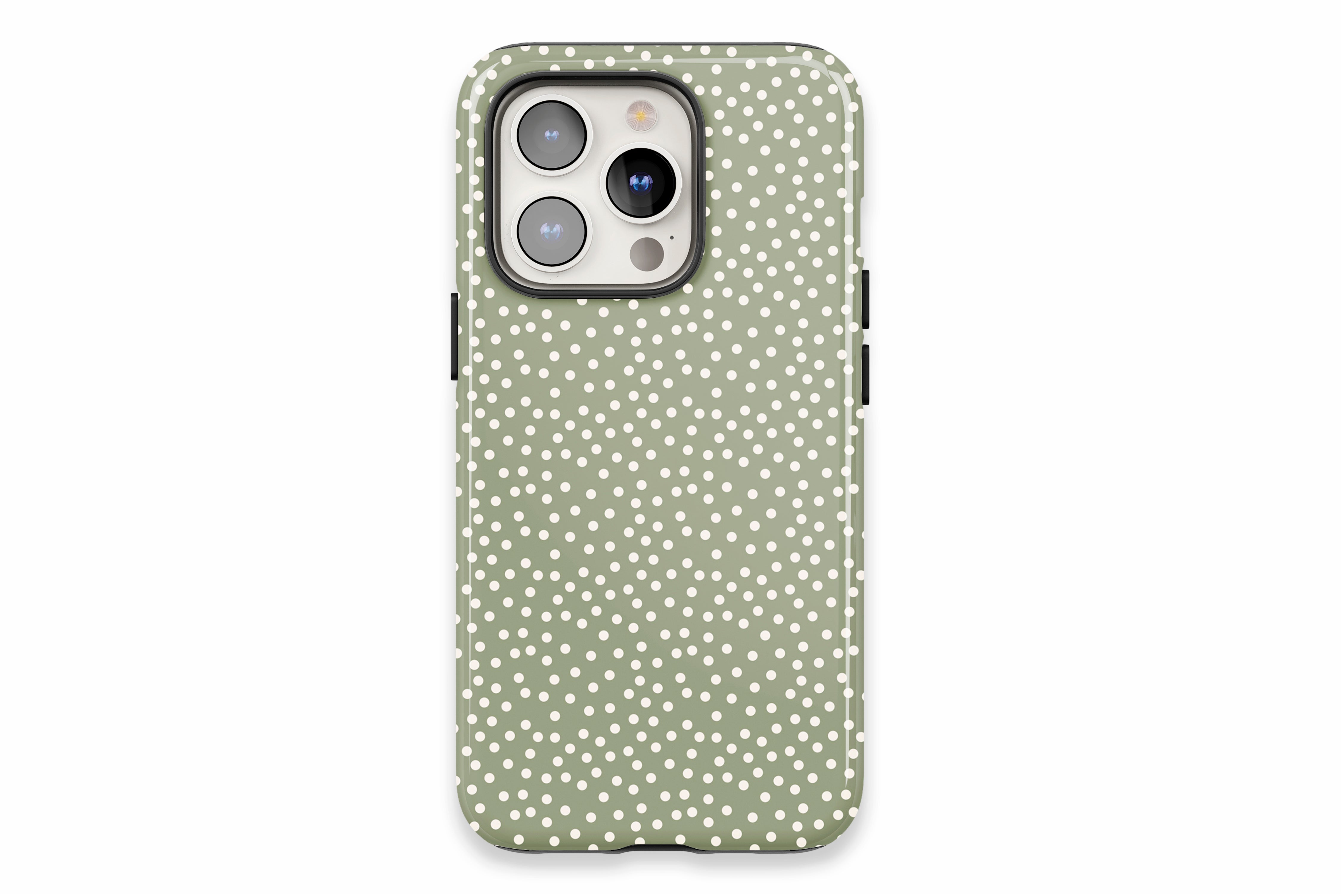 The main product image featuring our Green Dot design showing a front facing view of the product on a white background