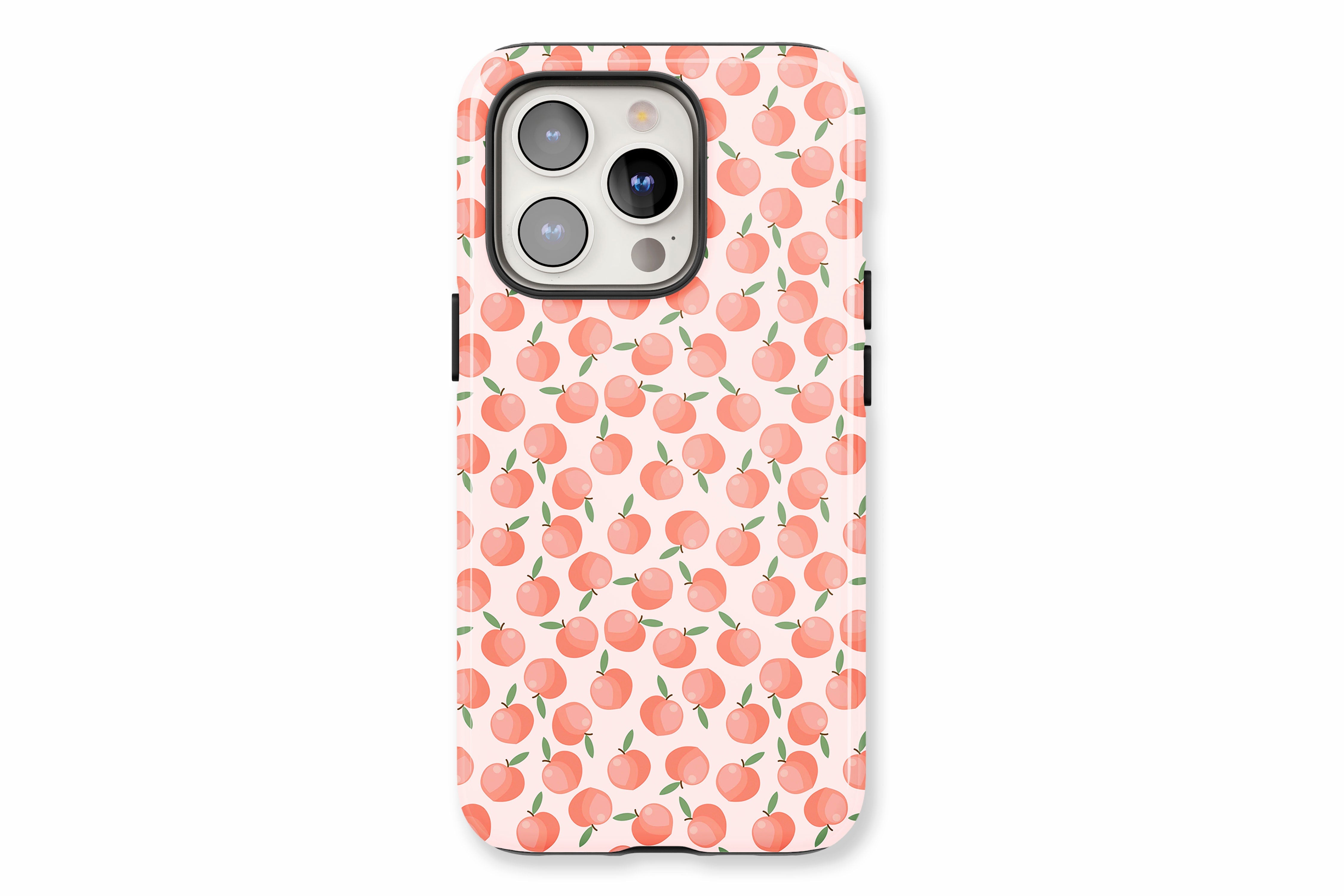 The main product image featuring our Just Peachy design showing a front facing view of the product on a white background
