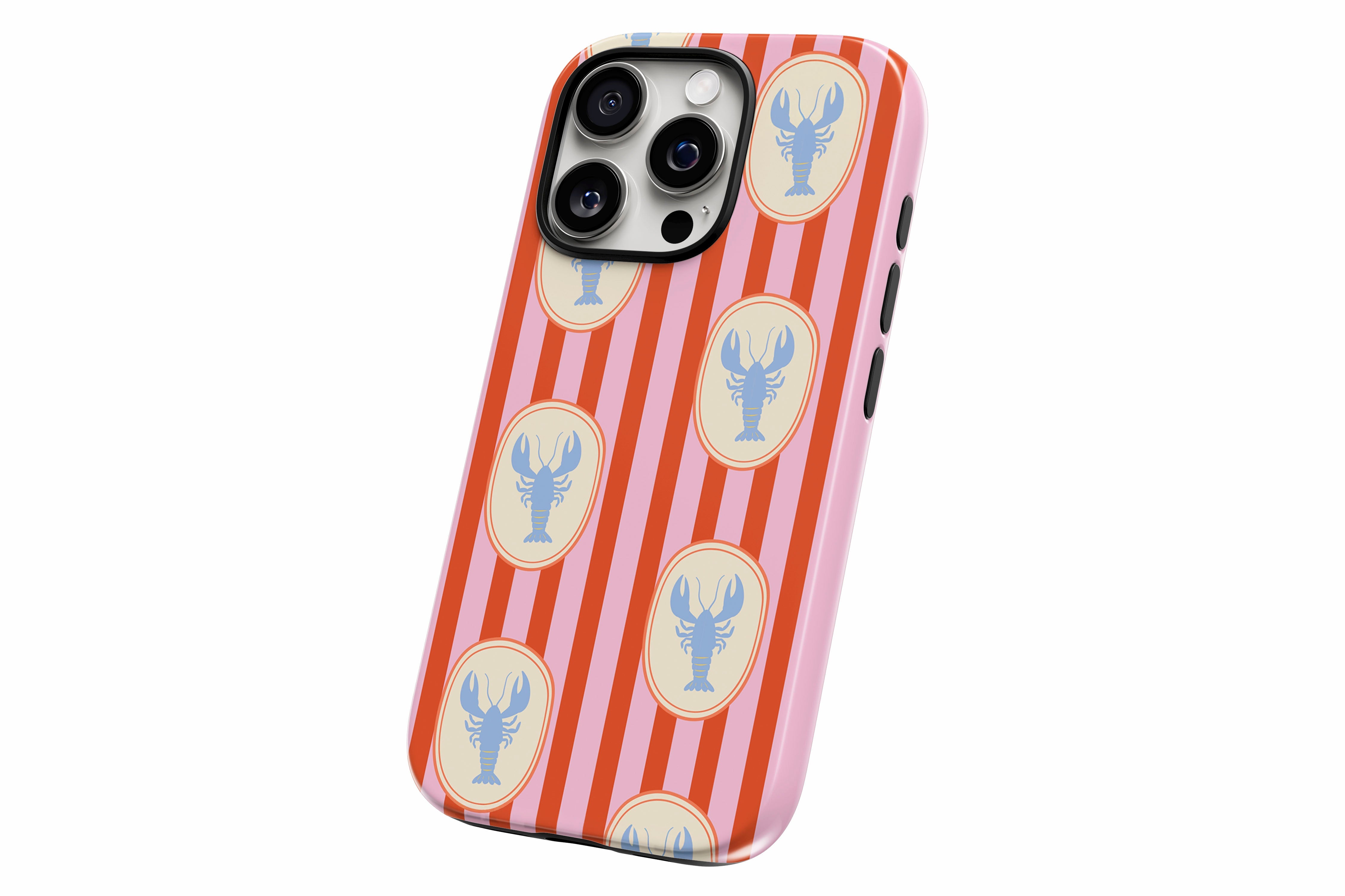 Another product image featuring our Lobster design showing the product from a slight side angle on a white background