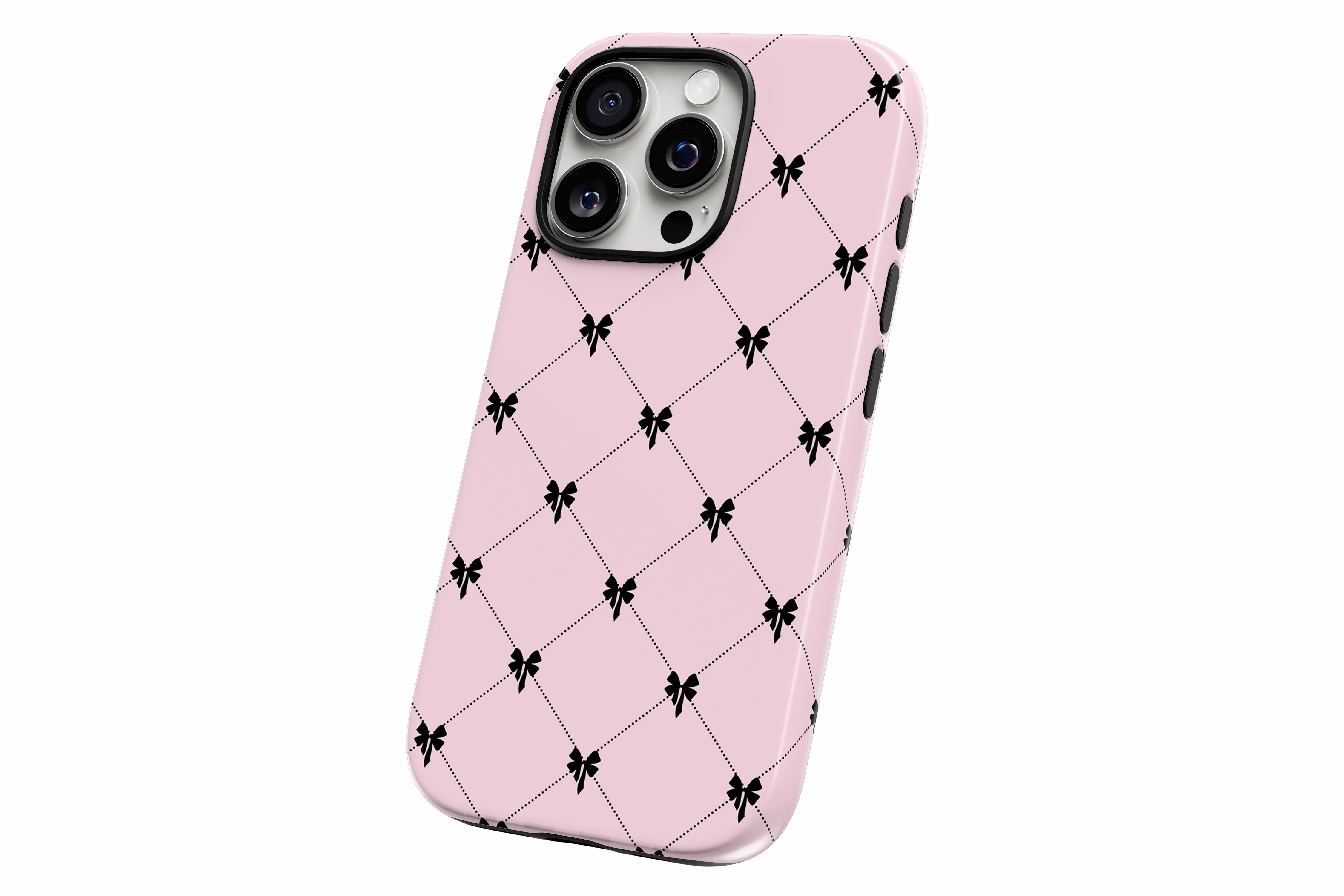 Another product image featuring our Lovely design showing the product from a slight side angle on a white background