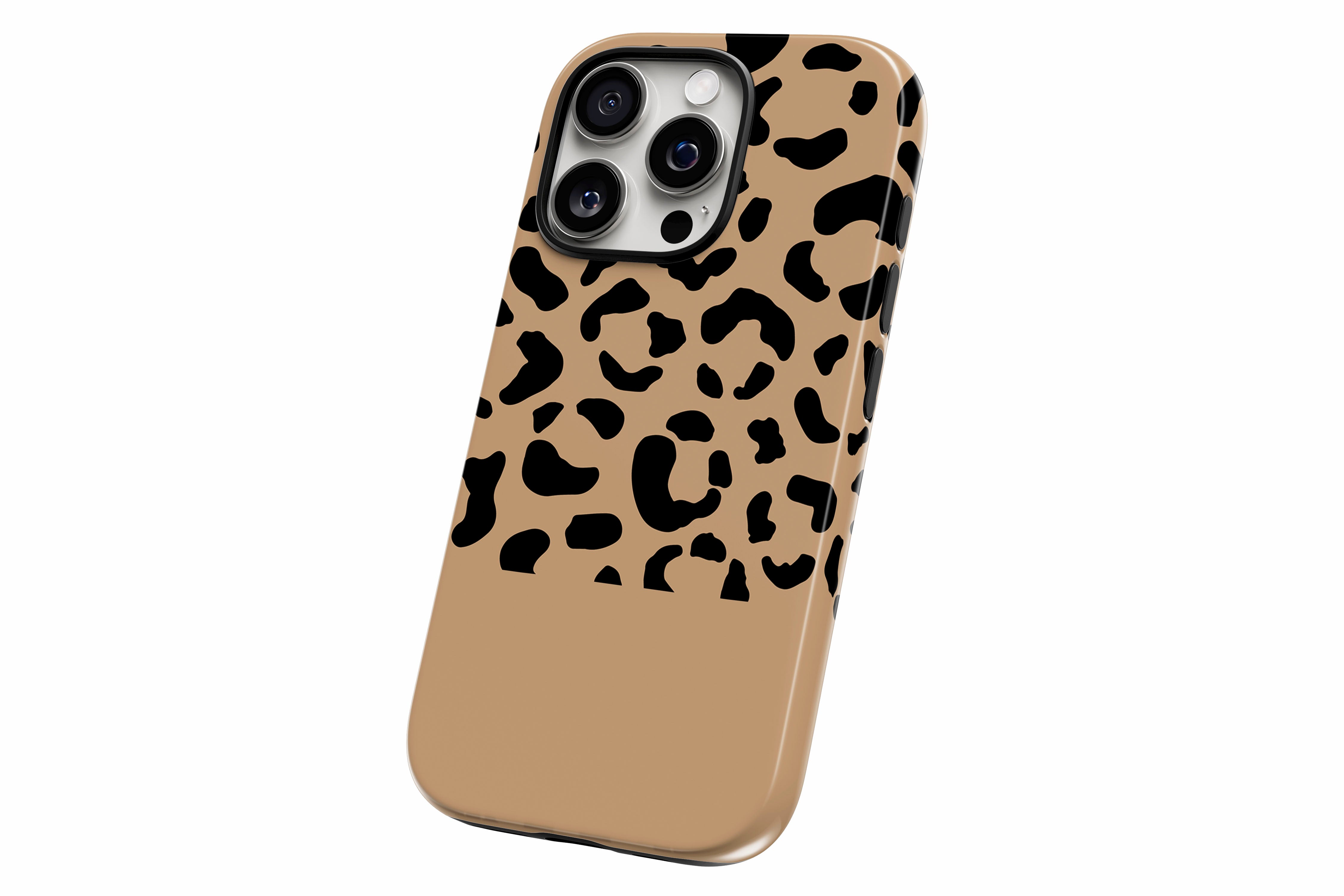 Another product image featuring our Mocca Leopard design showing the product from a slight side angle on a white background