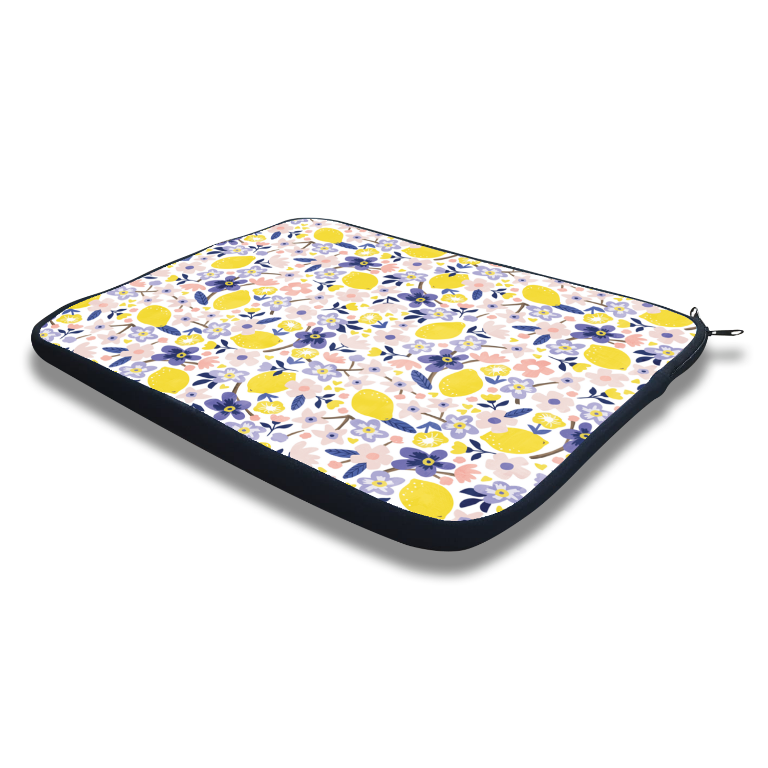 Flora Lemon Laptop Sleeve
