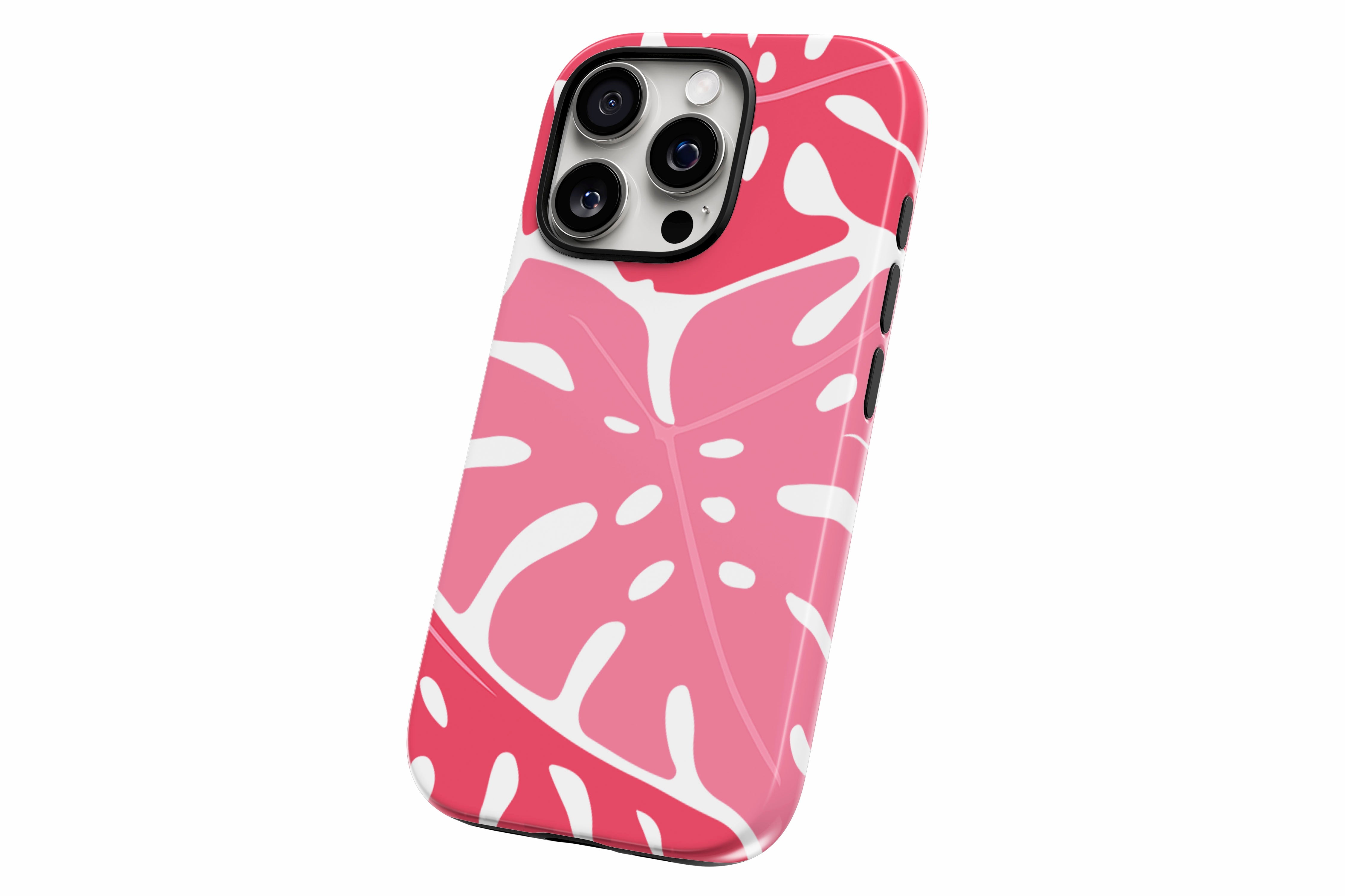 Another product image featuring our Monstera design showing the product from a slight side angle on a white background