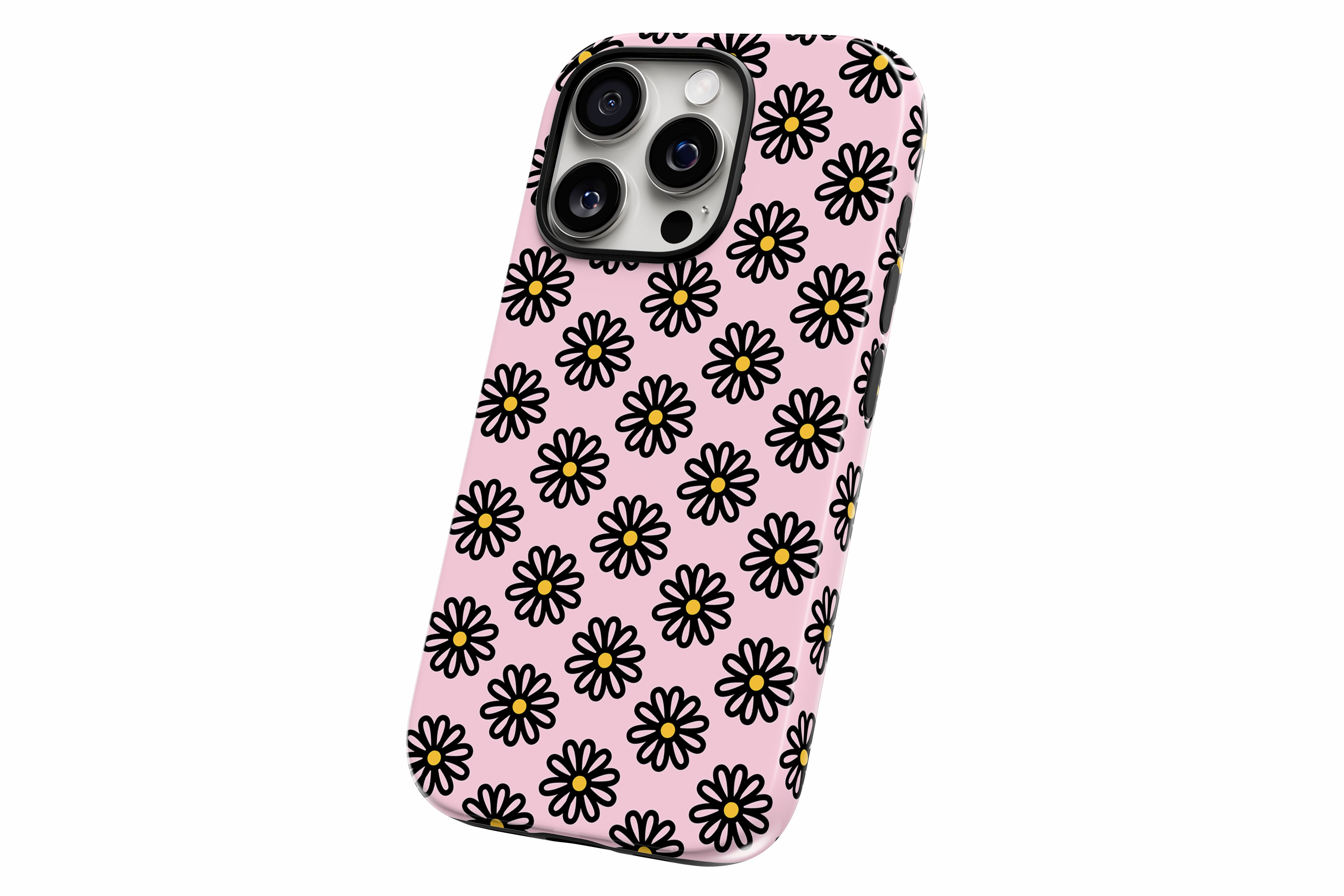 Another product image featuring our Oopsie Daisy design showing the product from a slight side angle on a white background