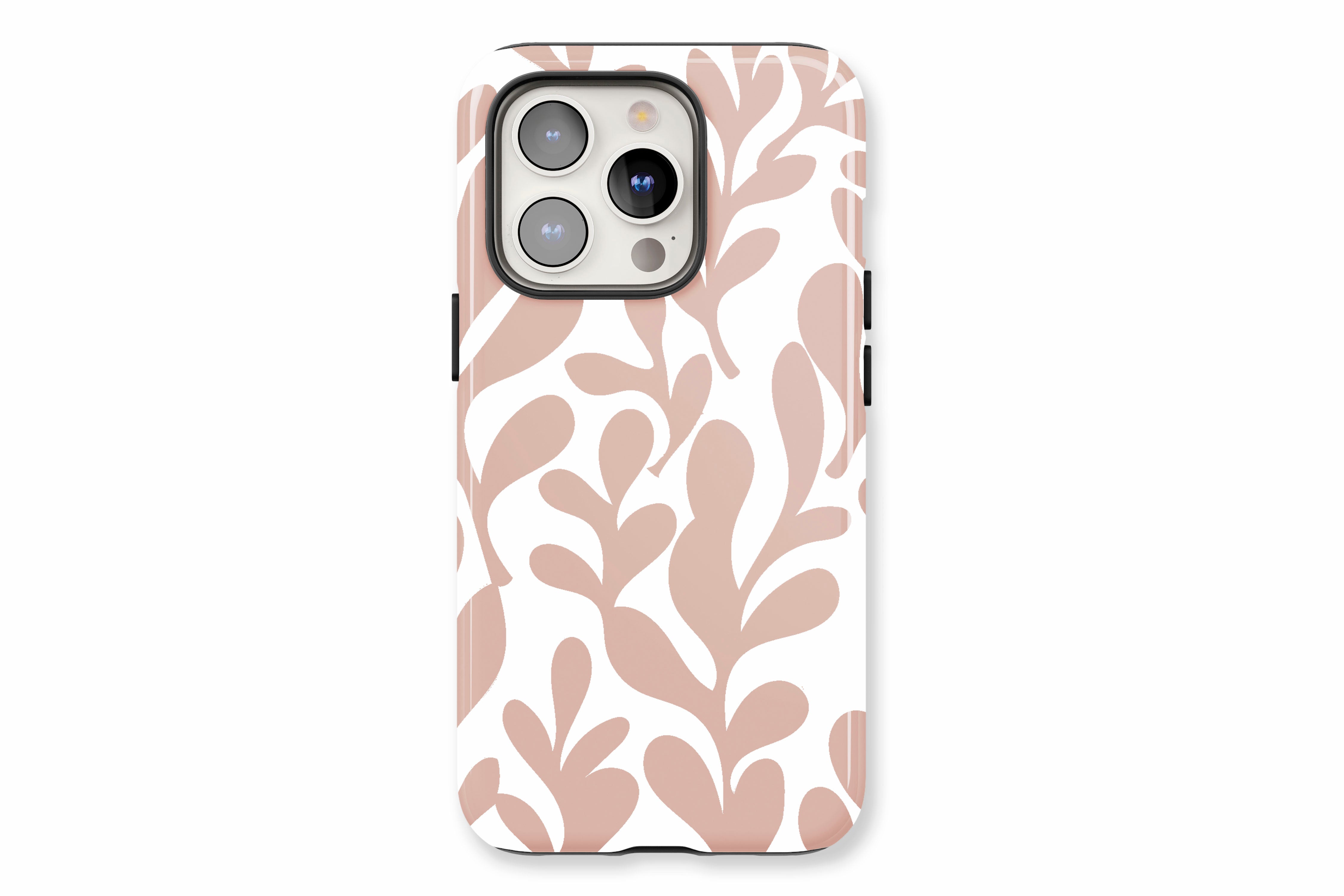 The main product image featuring our Peachy Leaf design showing a front facing view of the product on a white background