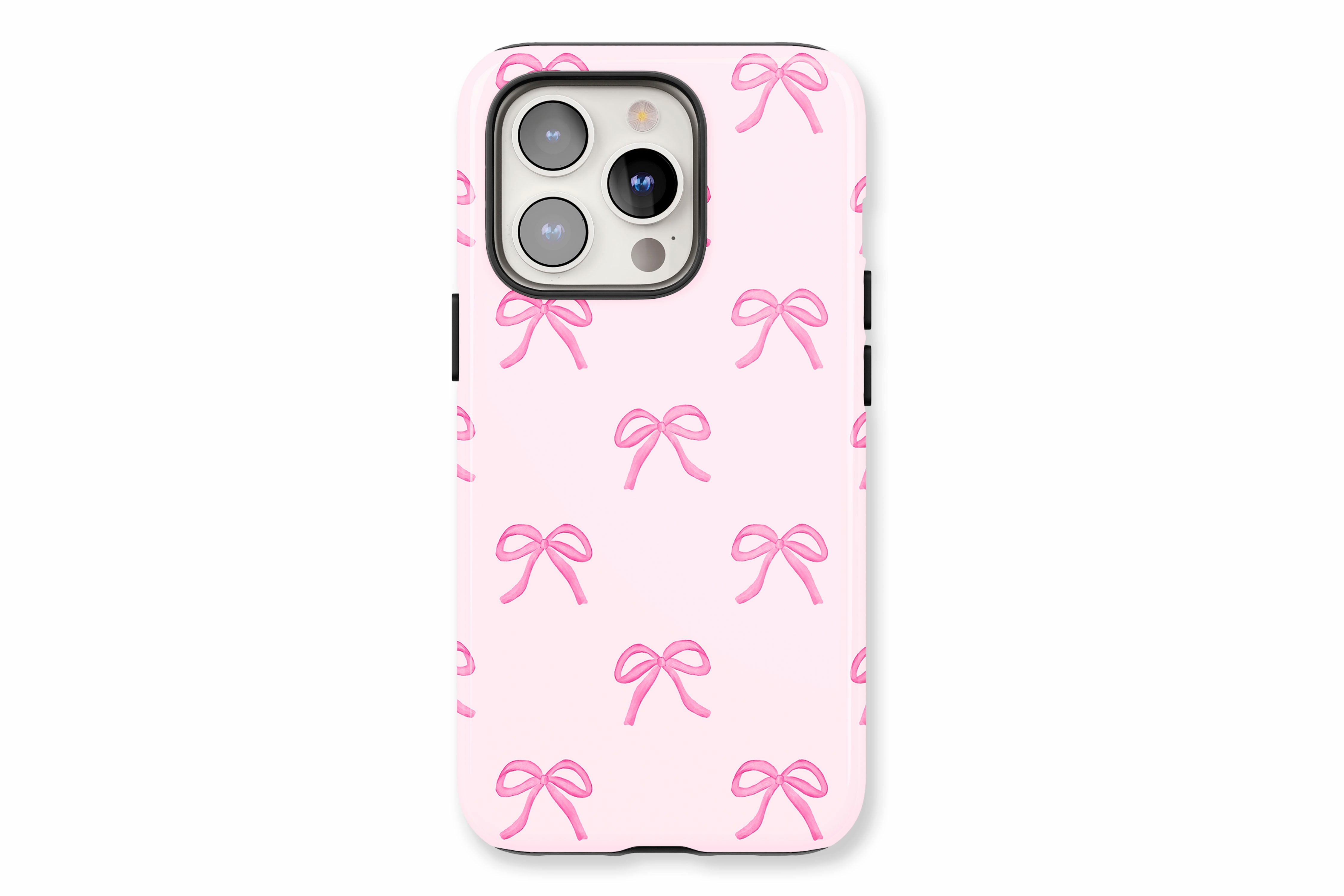 The main product image featuring our Pink Bows design showing a front facing view of the product on a white background