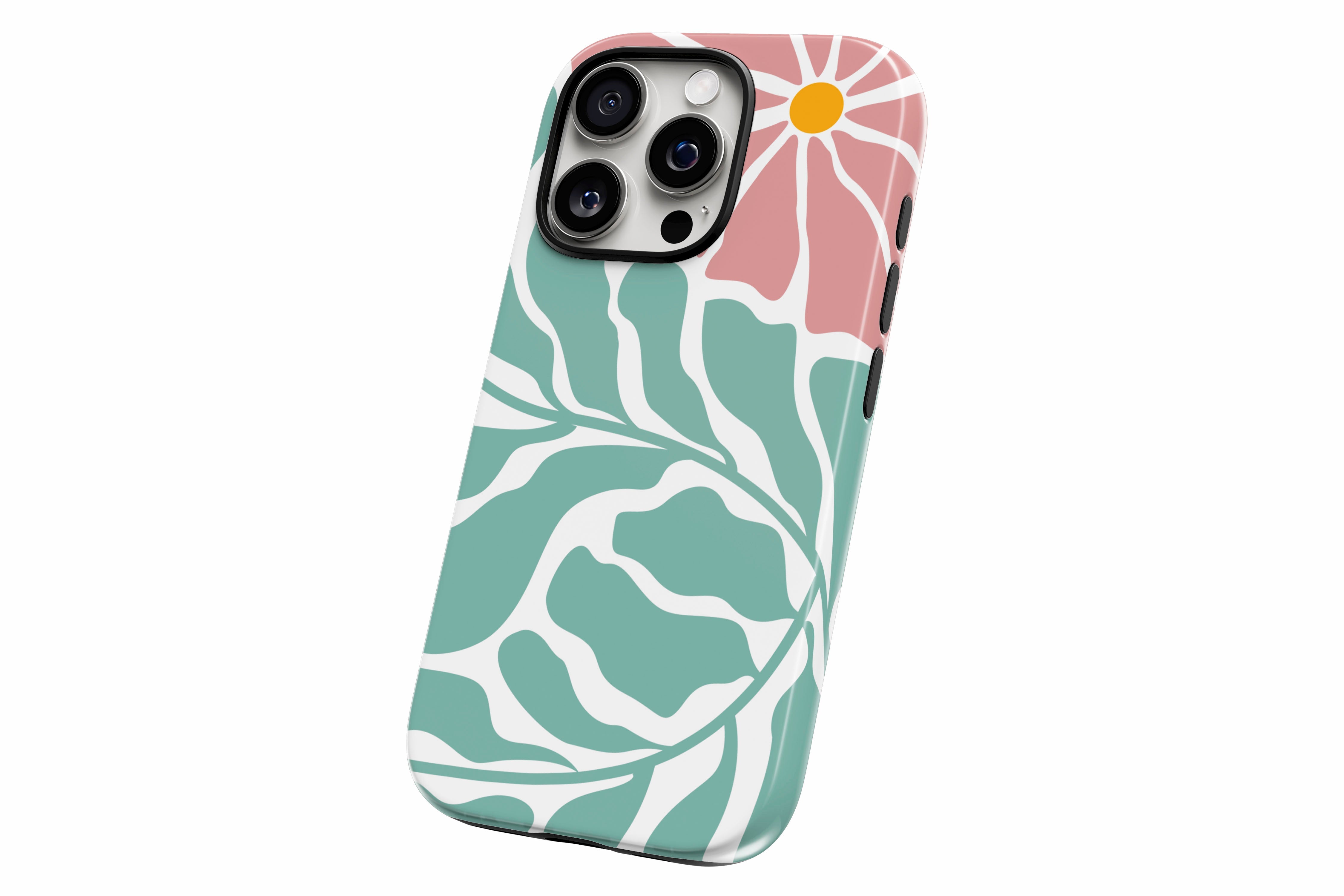 Another product image featuring our Pink Cosmos design showing the product from a slight side angle on a white background