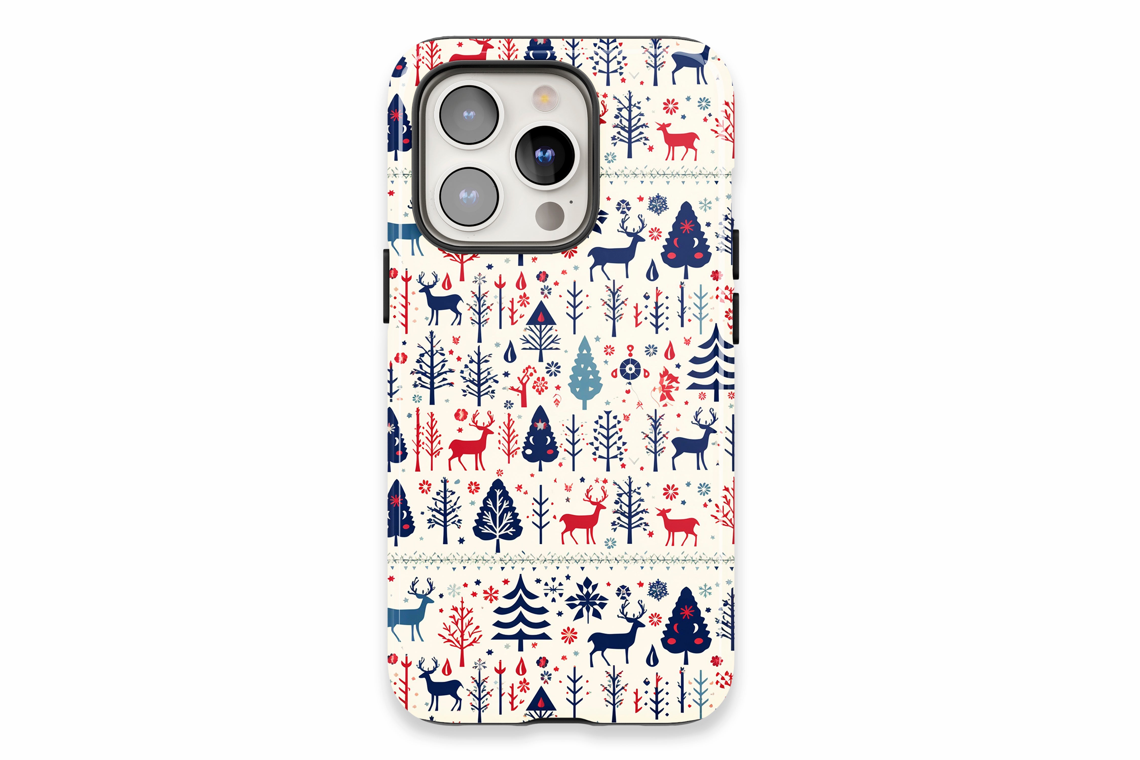 The main product image featuring our Scandi Christmas  design showing a front facing view of the product on a white background