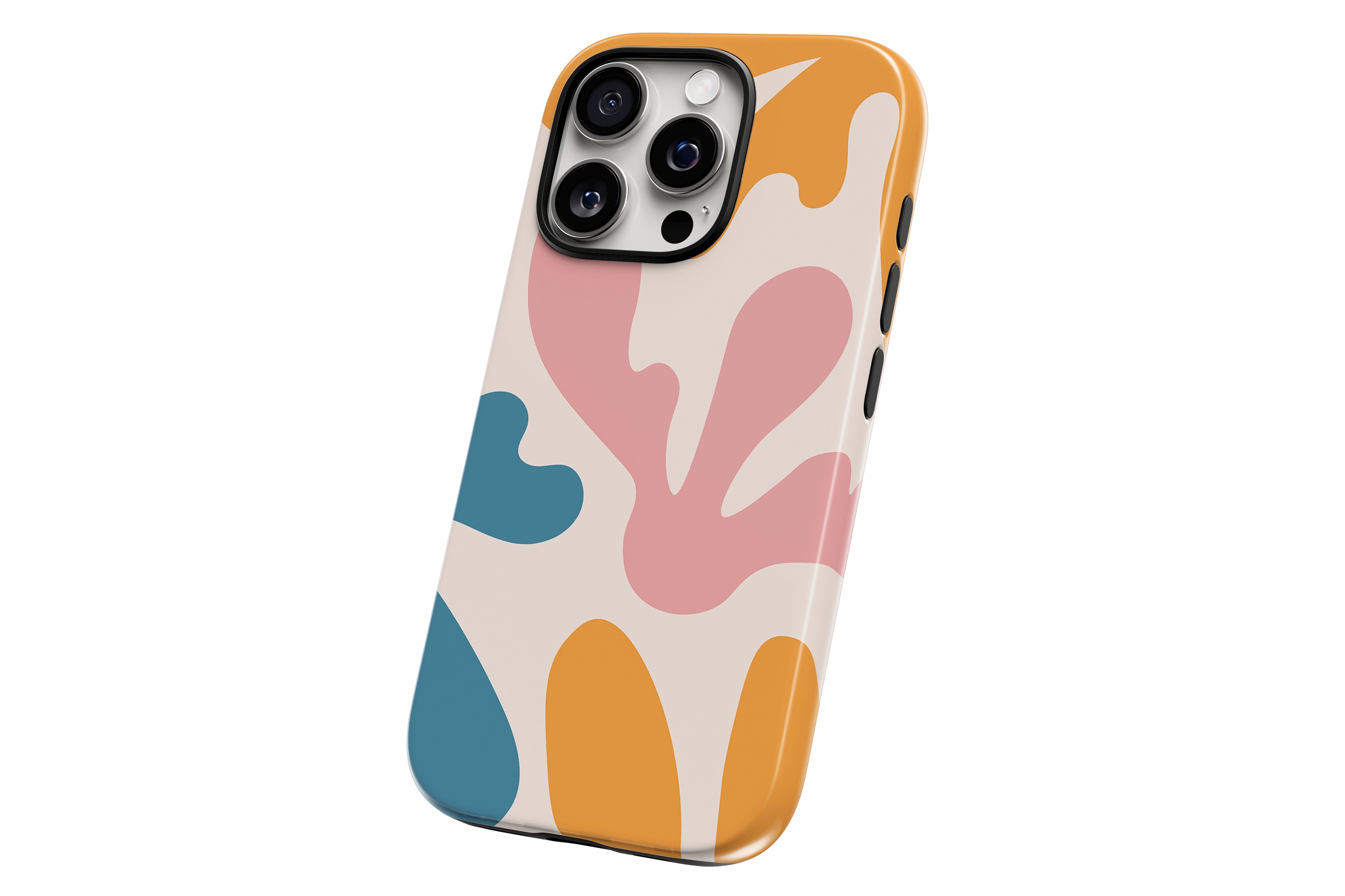 Another product image featuring our Splash Of Colour  design showing the product from a slight side angle on a white background