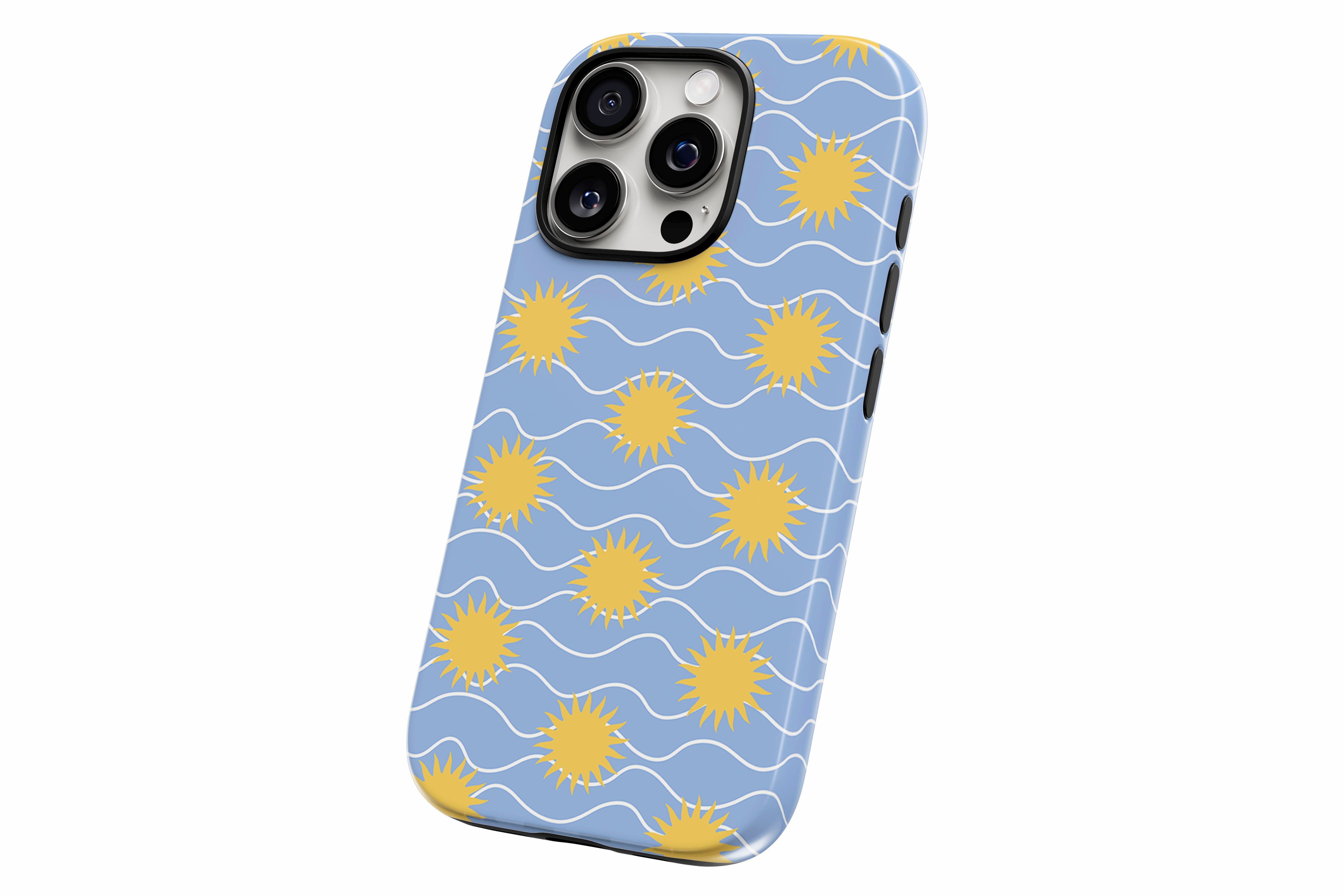 Another product image featuring our Sun Stroke design showing the product from a slight side angle on a white background
