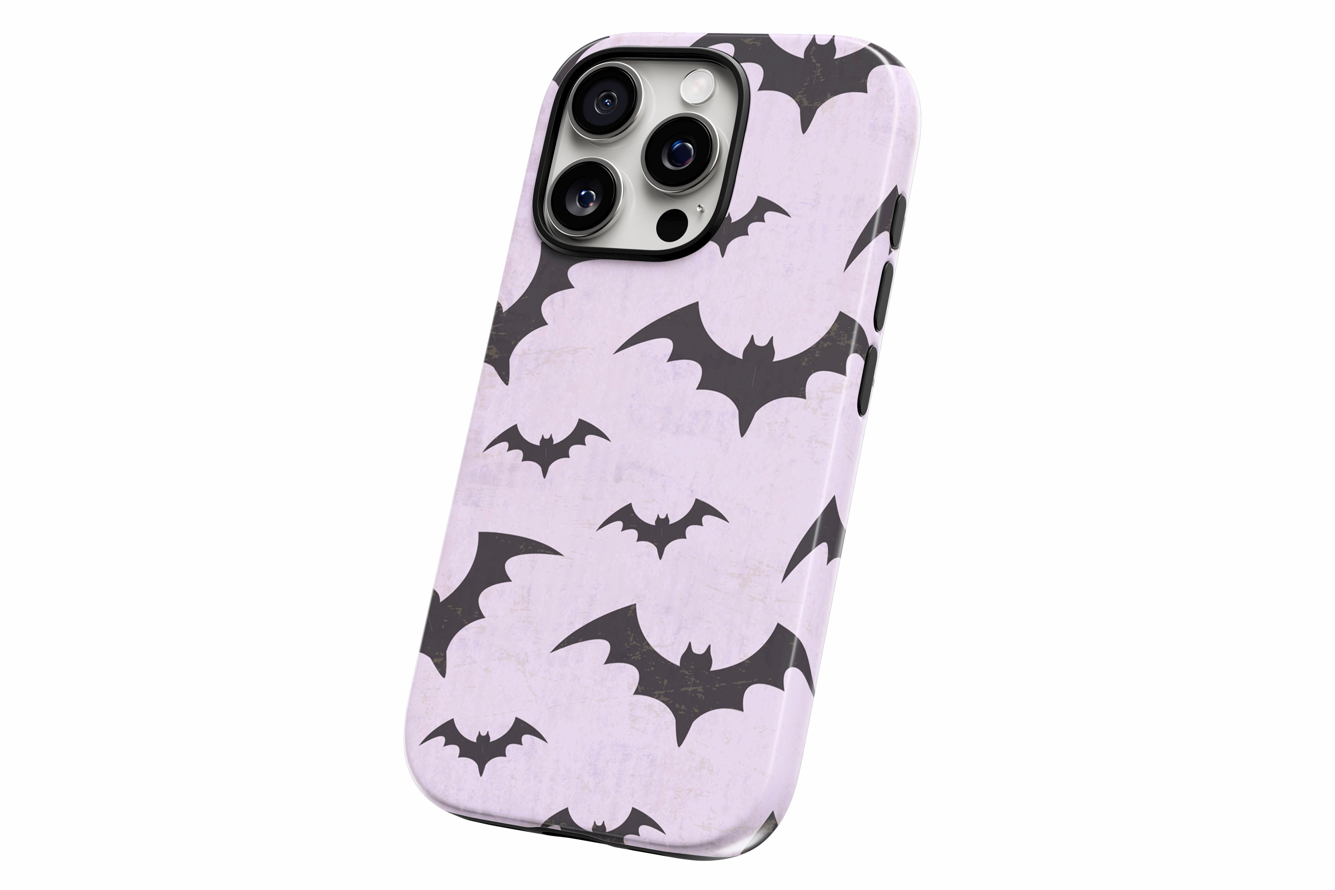 Another product image featuring our Watercolour Bats design showing the product from a slight side angle on a white background